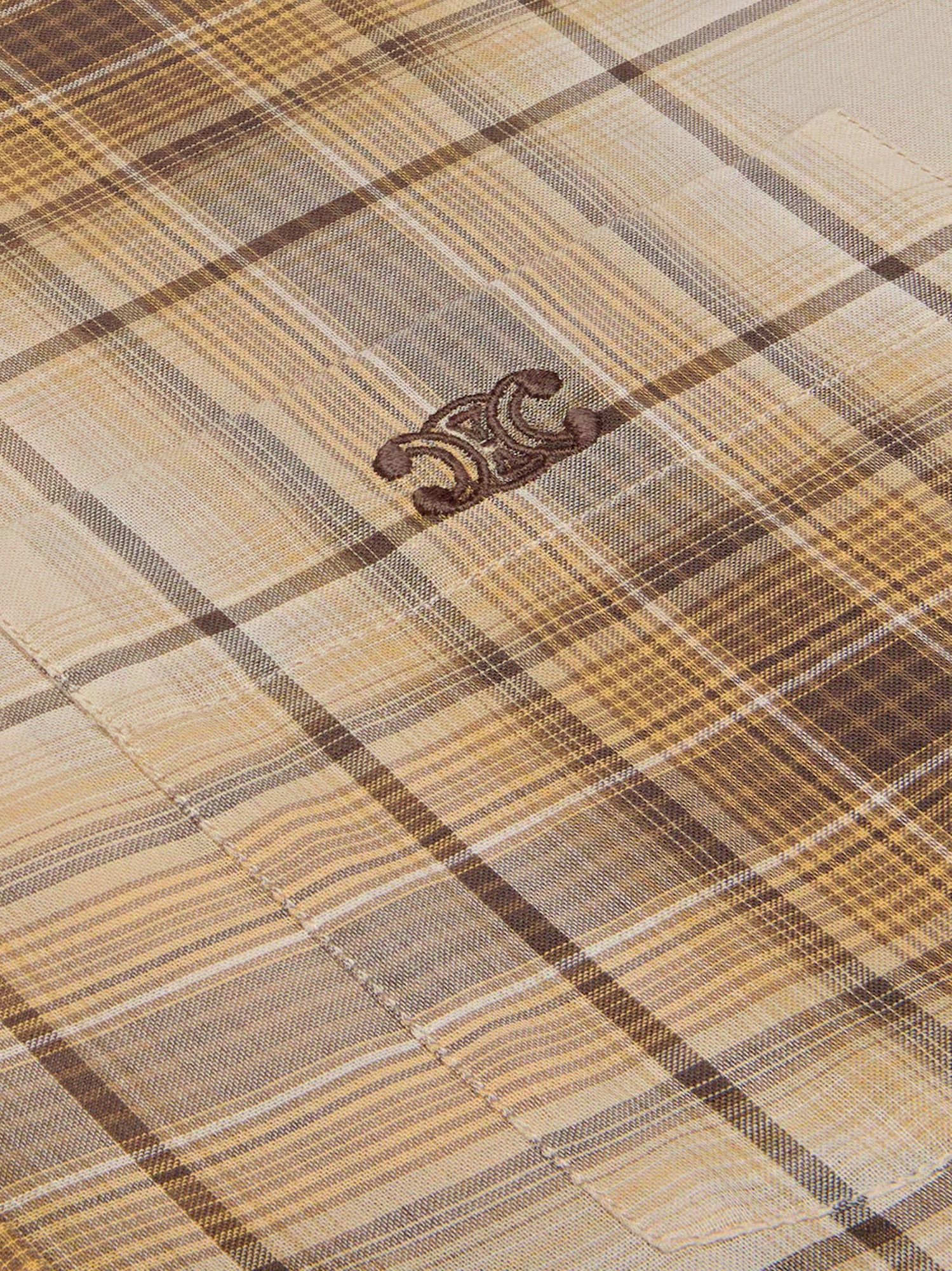 Checked cotton shirt
