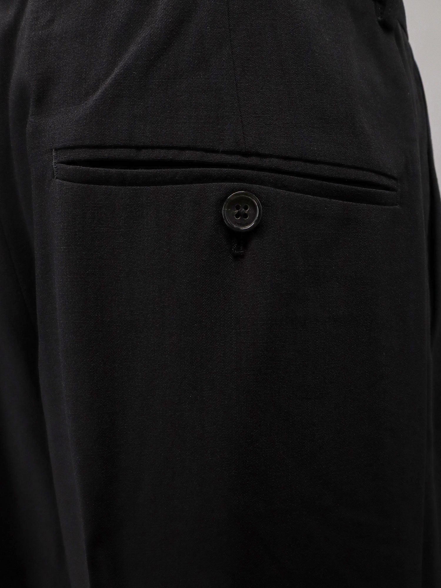 Viscose and wool trousers