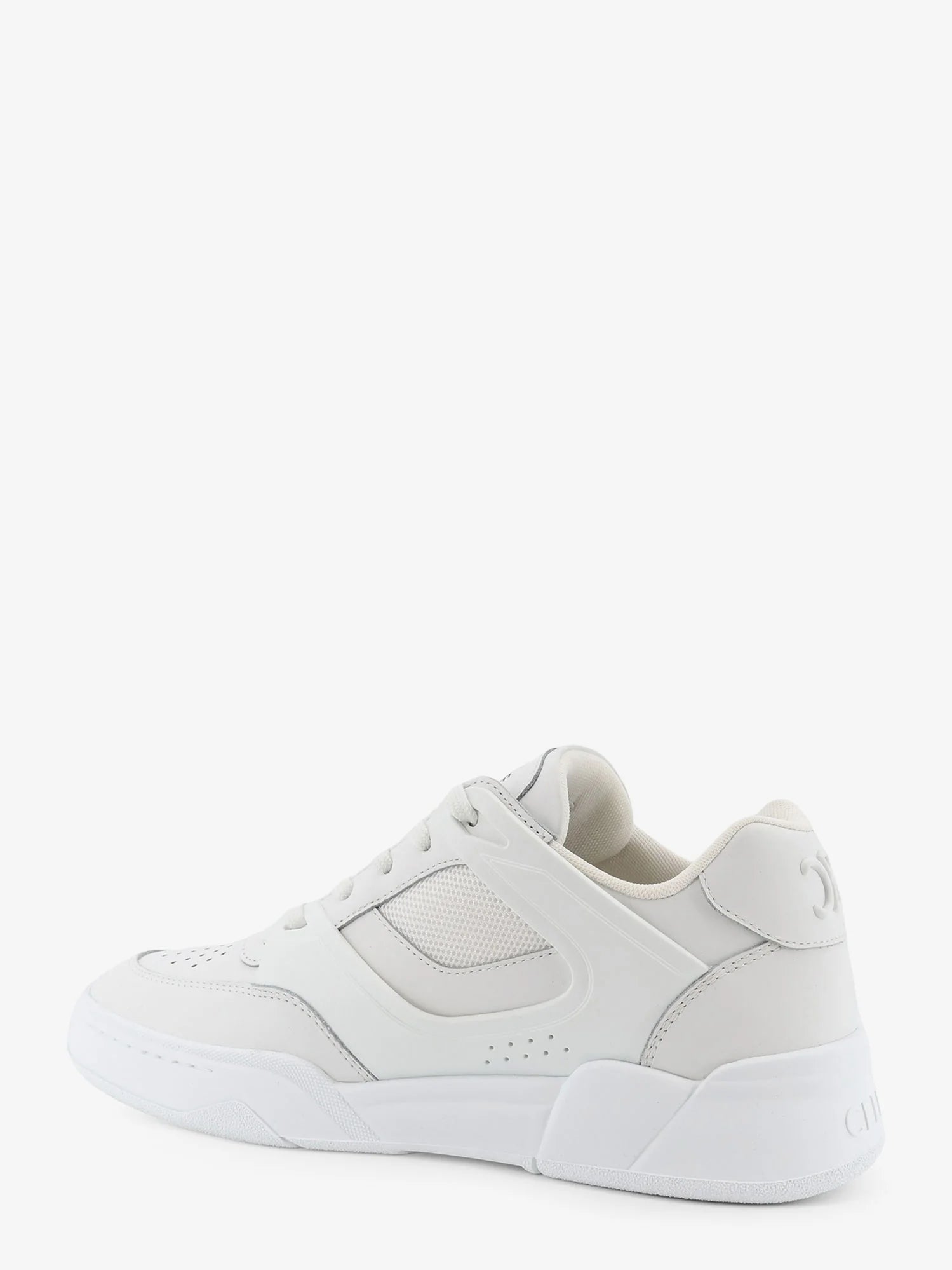 CT-09 leather sneakers with mesh inserts