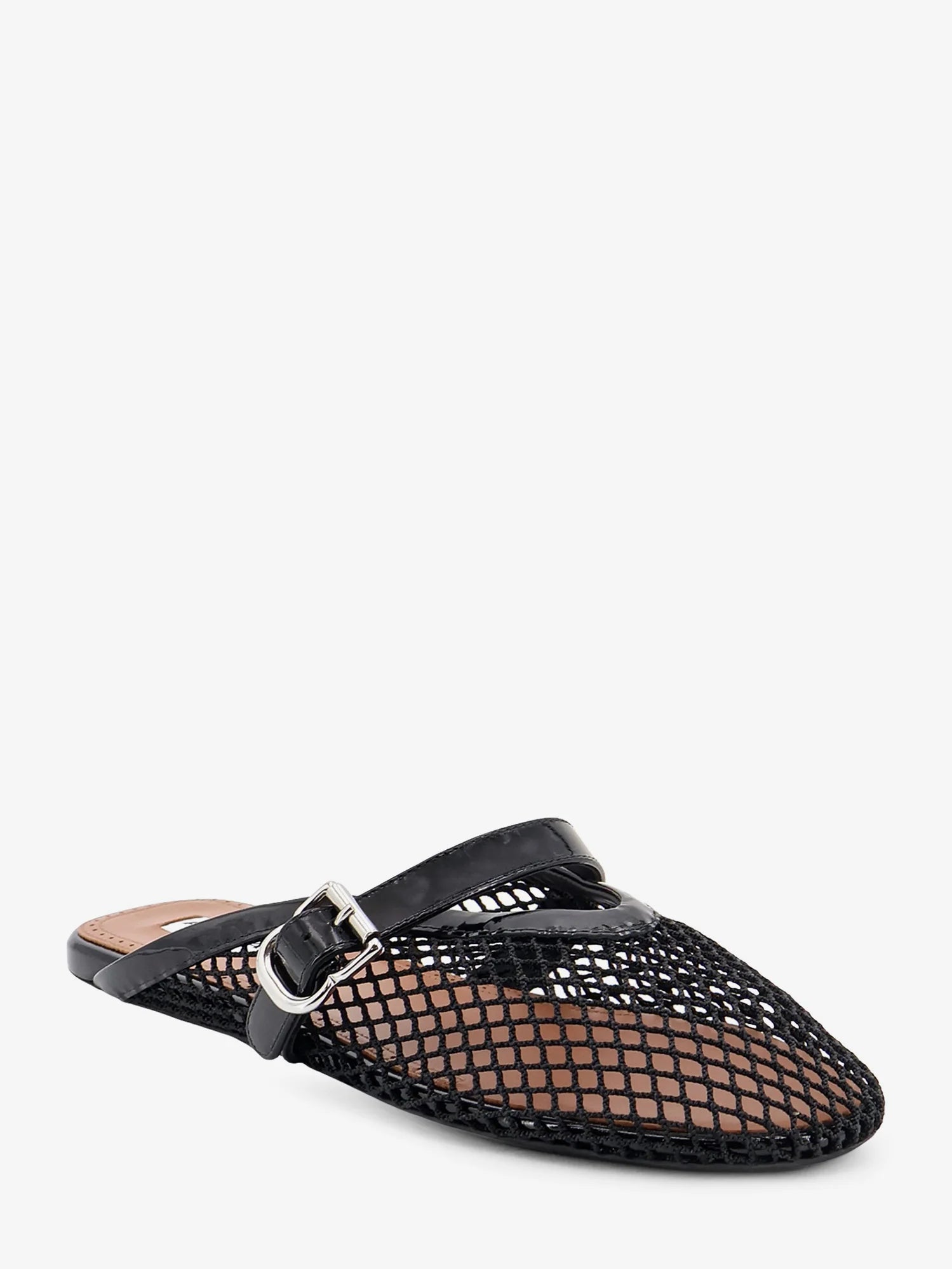 Flat mesh sandals