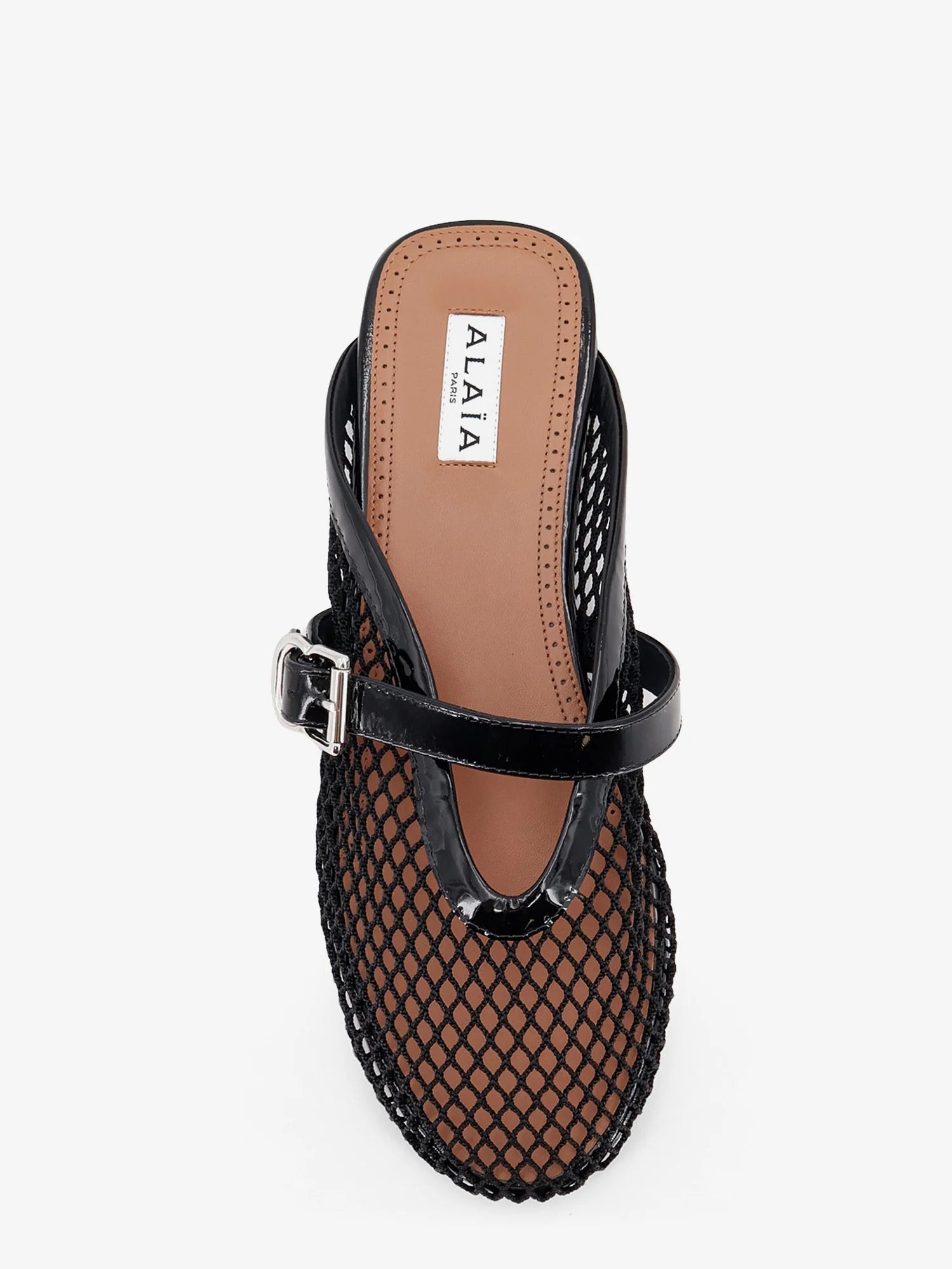 Flat mesh sandals