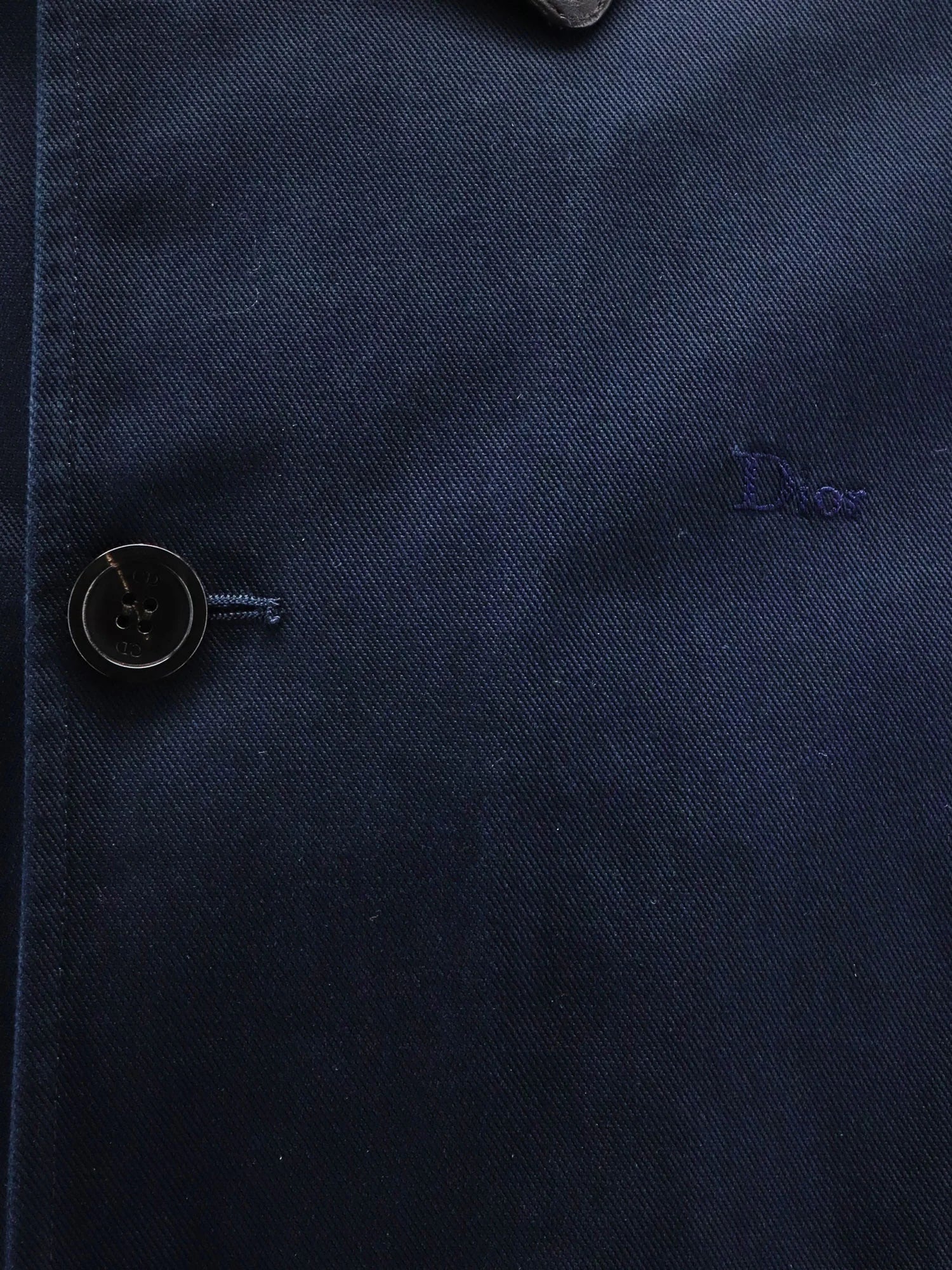 Cotton jacket with CD details