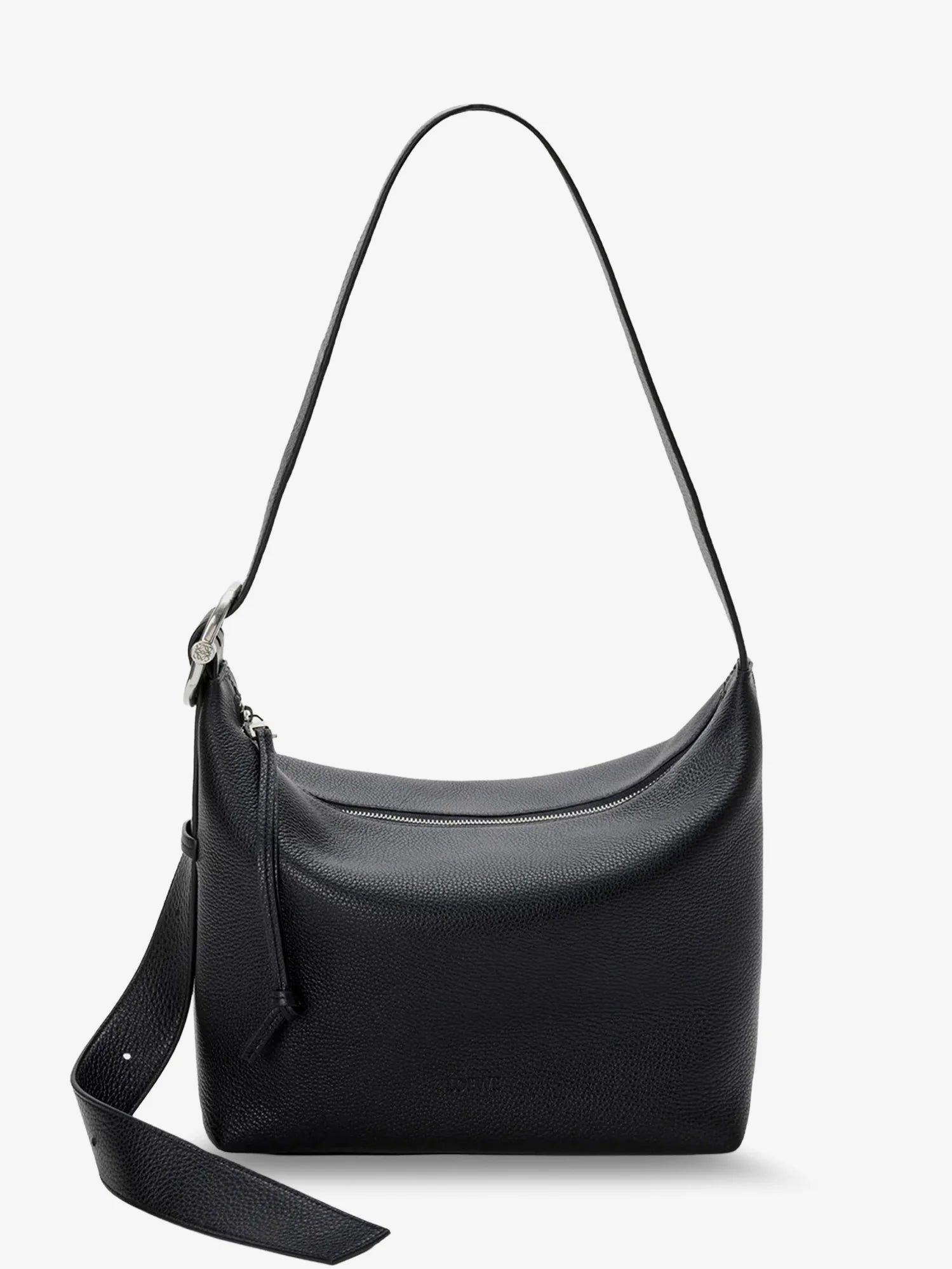 Loop leather crossbody bag