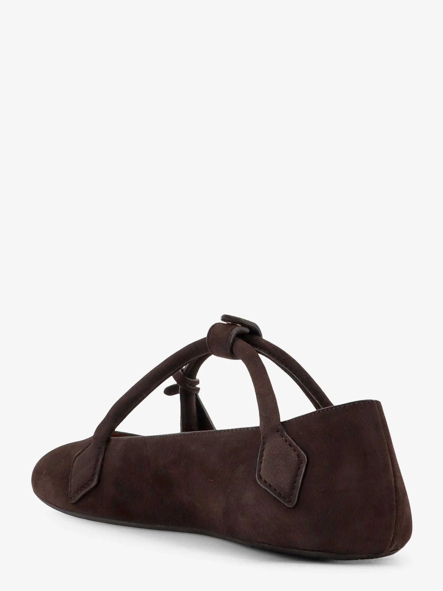 Le Teckel Suede Ballet Flats