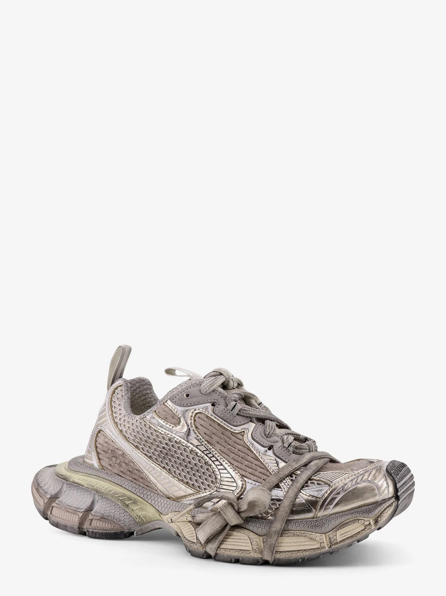 3XL low-top mesh sneakers