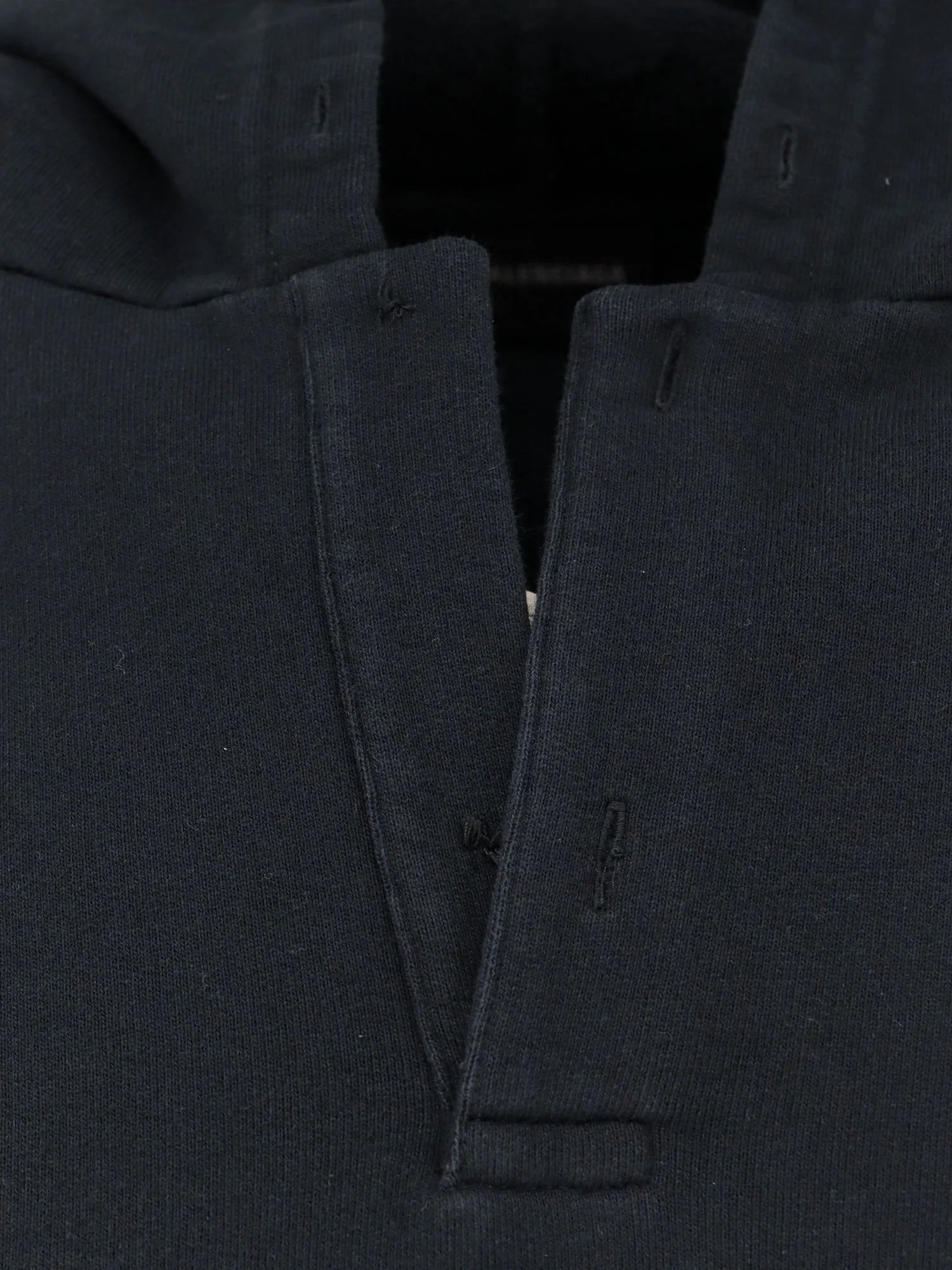 Cotton hooded sweatshirt
