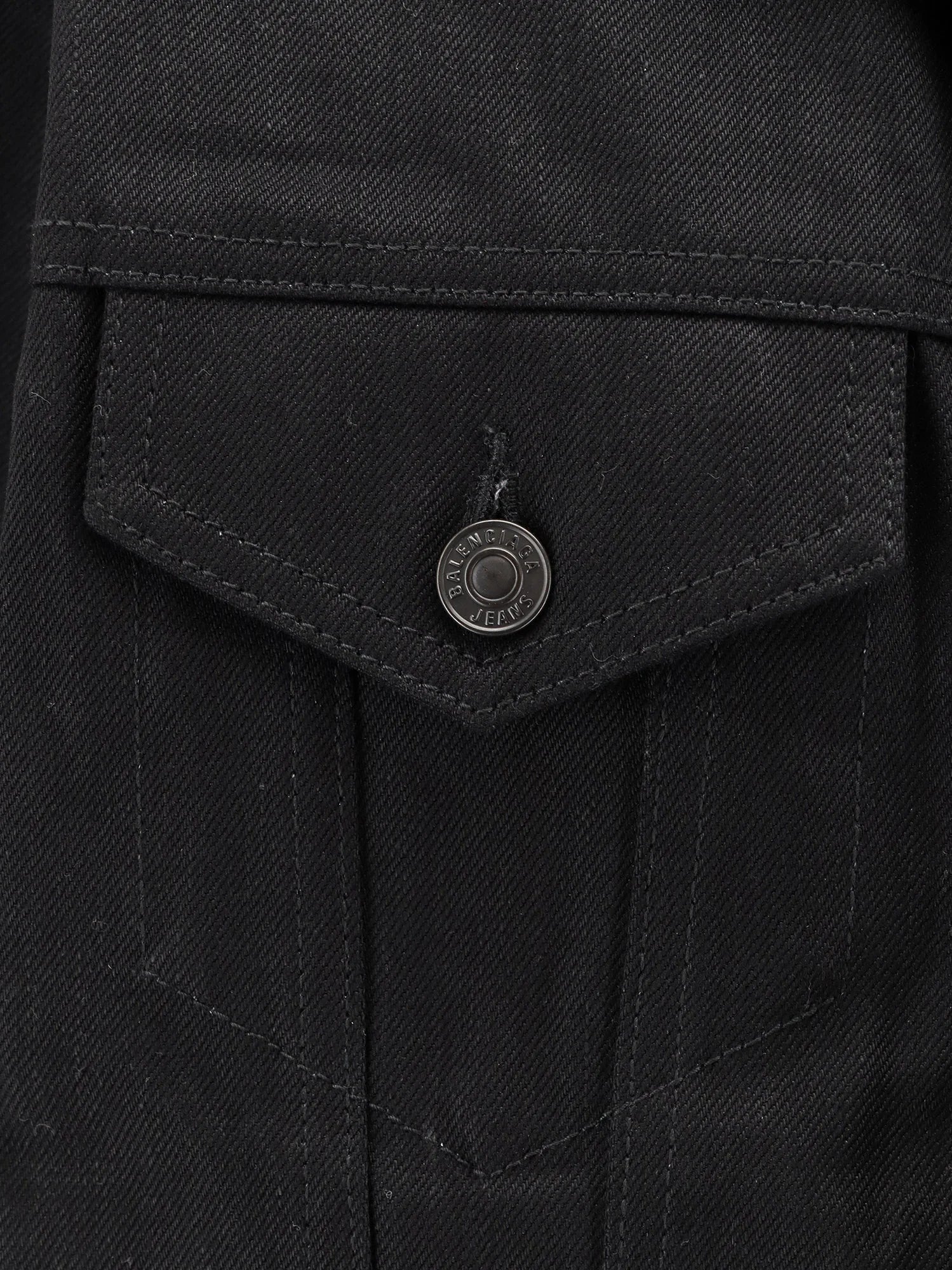 Standing denim jacket