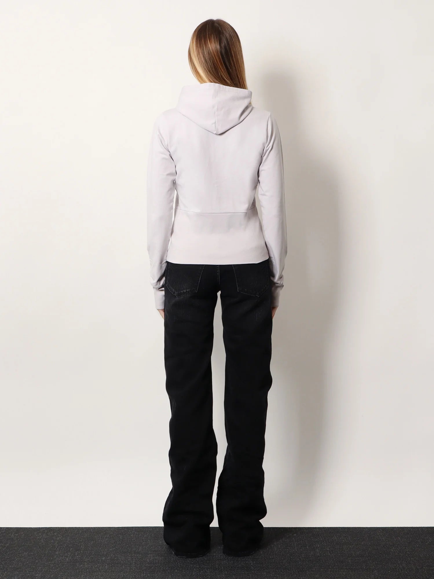 Cotton hooded sweatshirt