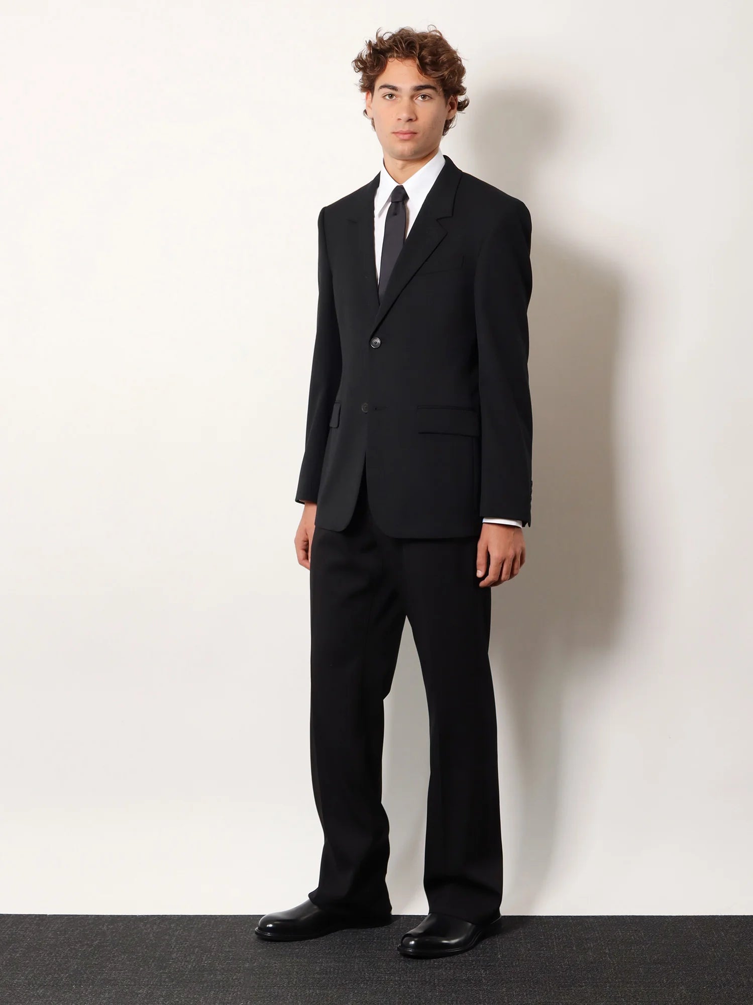 Straight Fit cotton trousers
