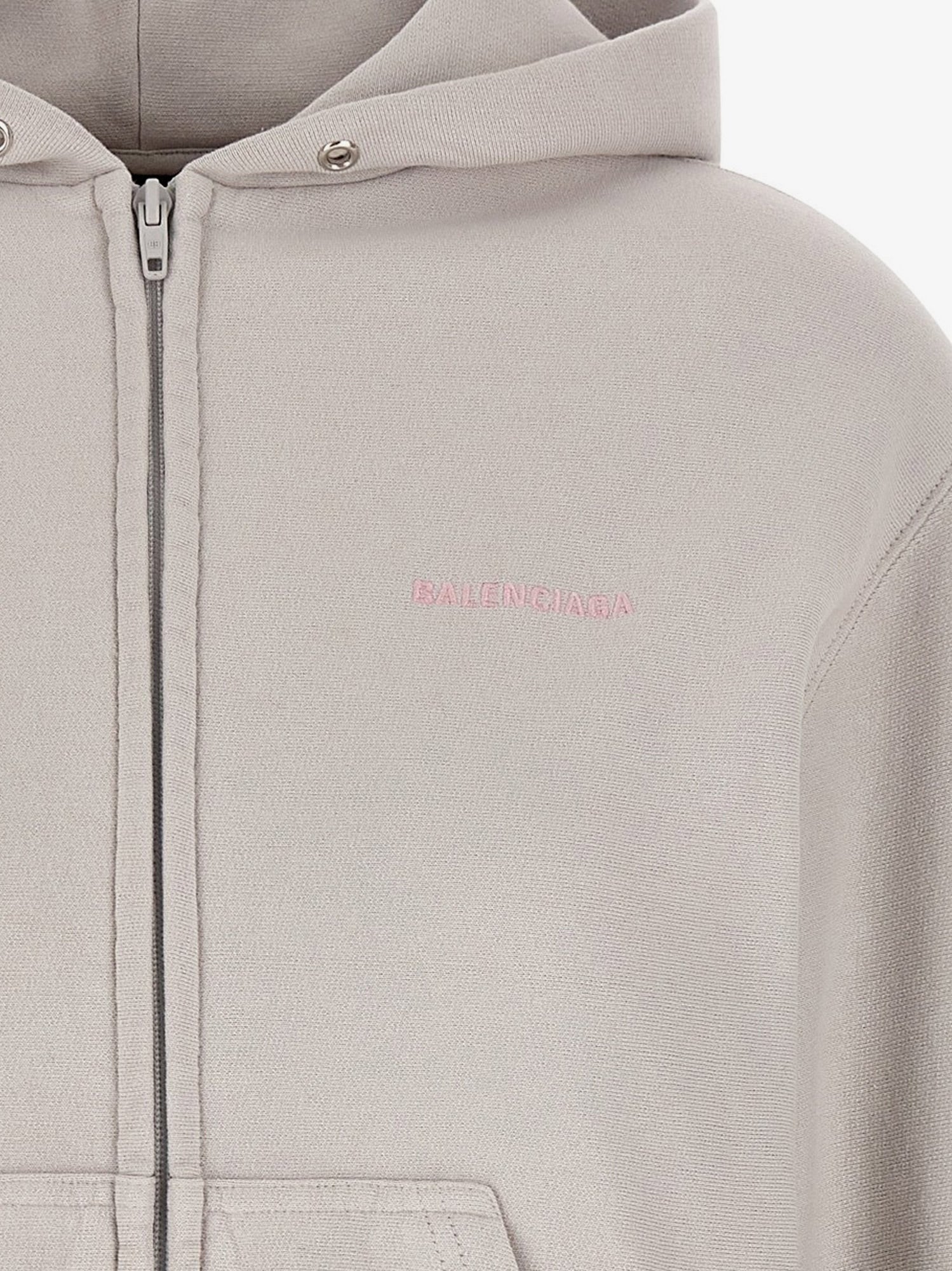 Cotton hooded sweatshirt