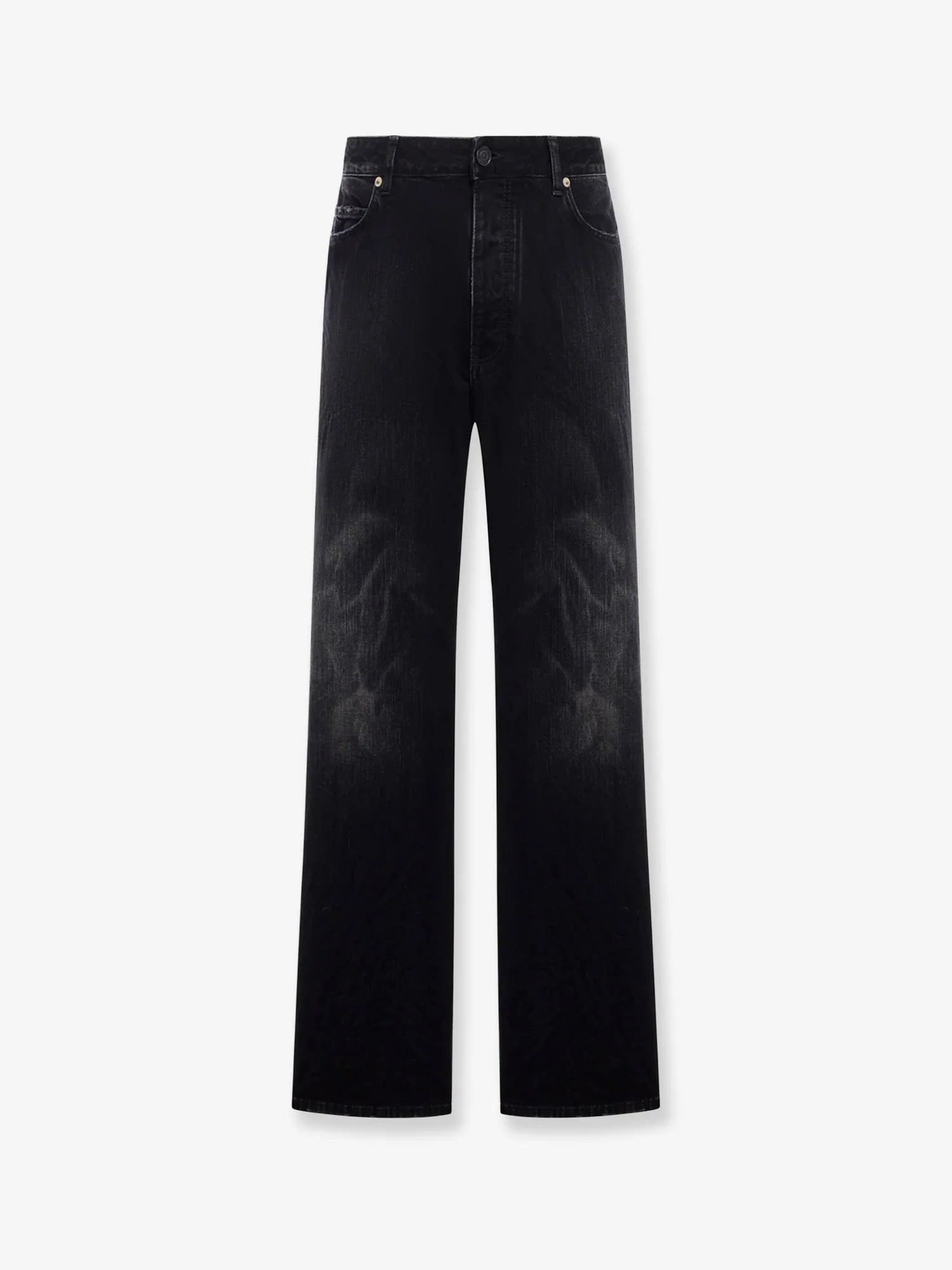 Black denim jeans