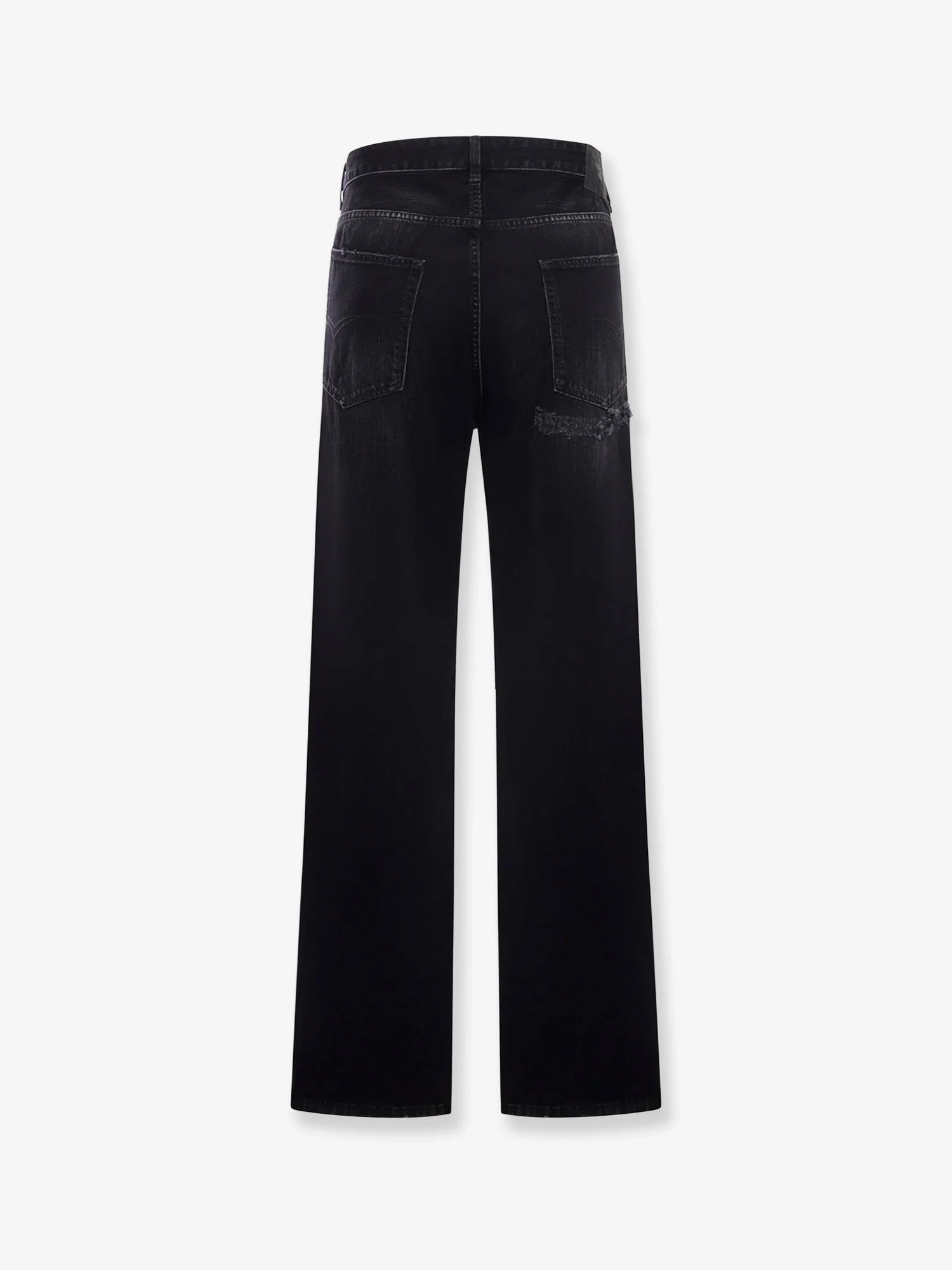 Black denim jeans