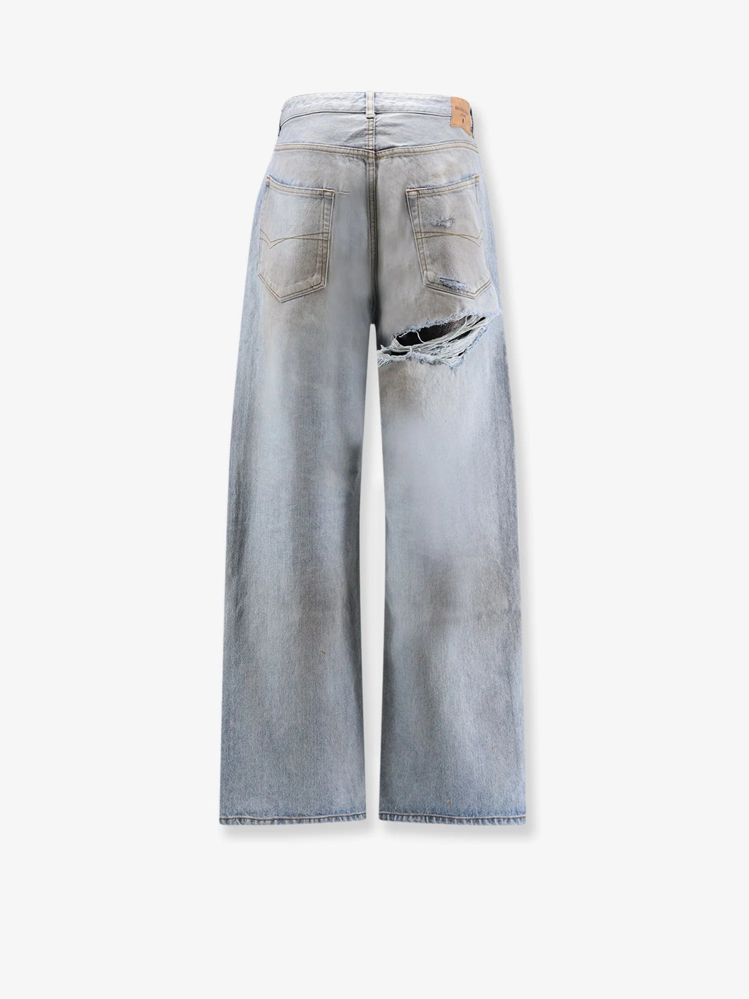 Black denim jeans