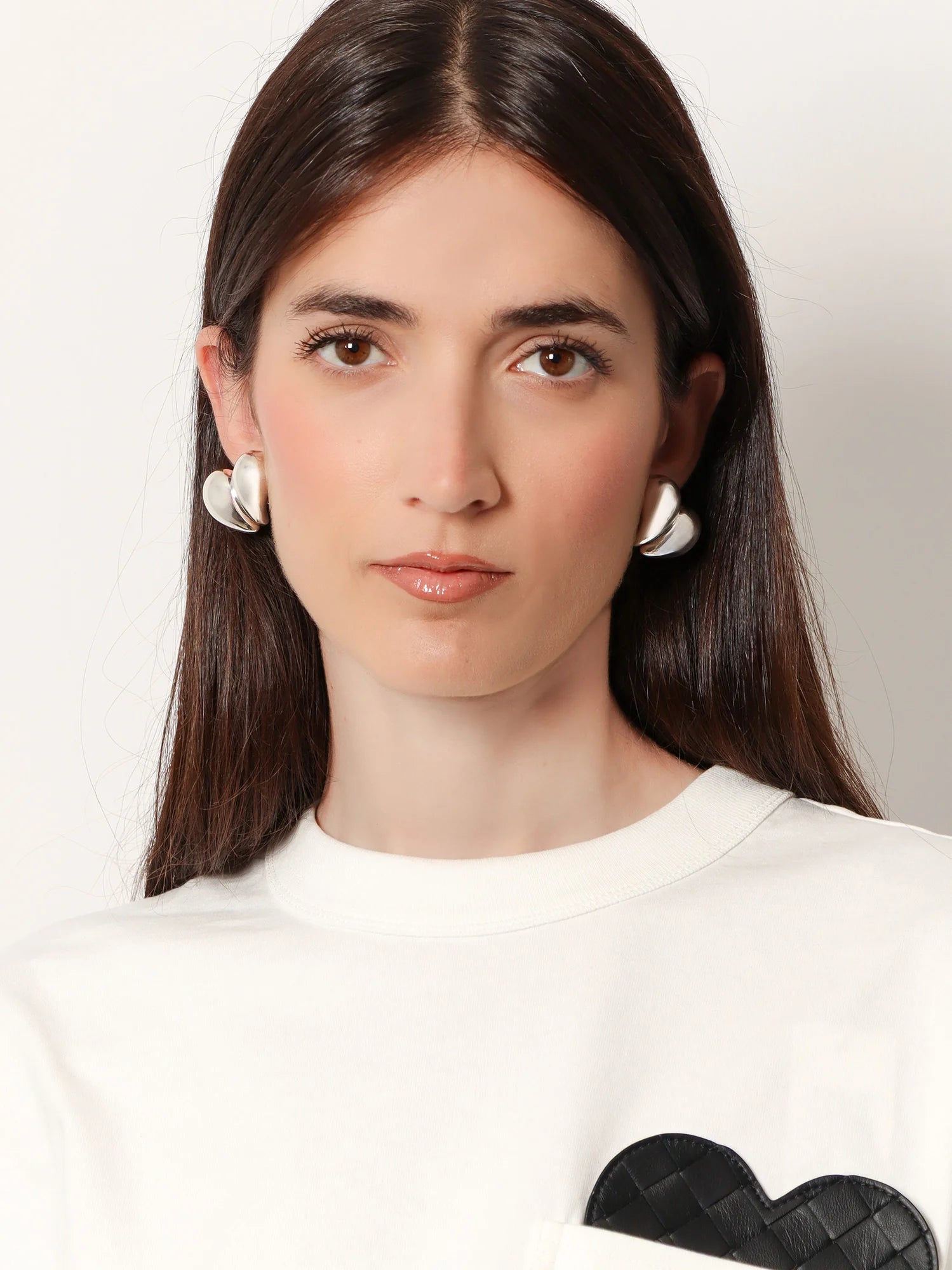 Silver earrings
