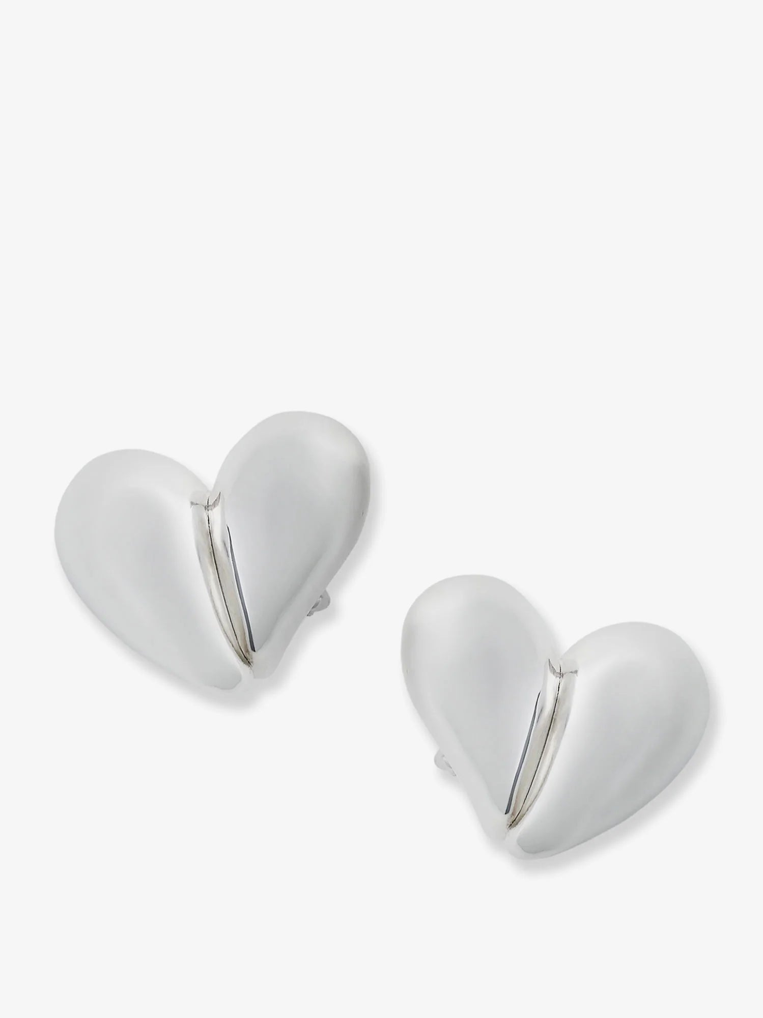 Silver earrings