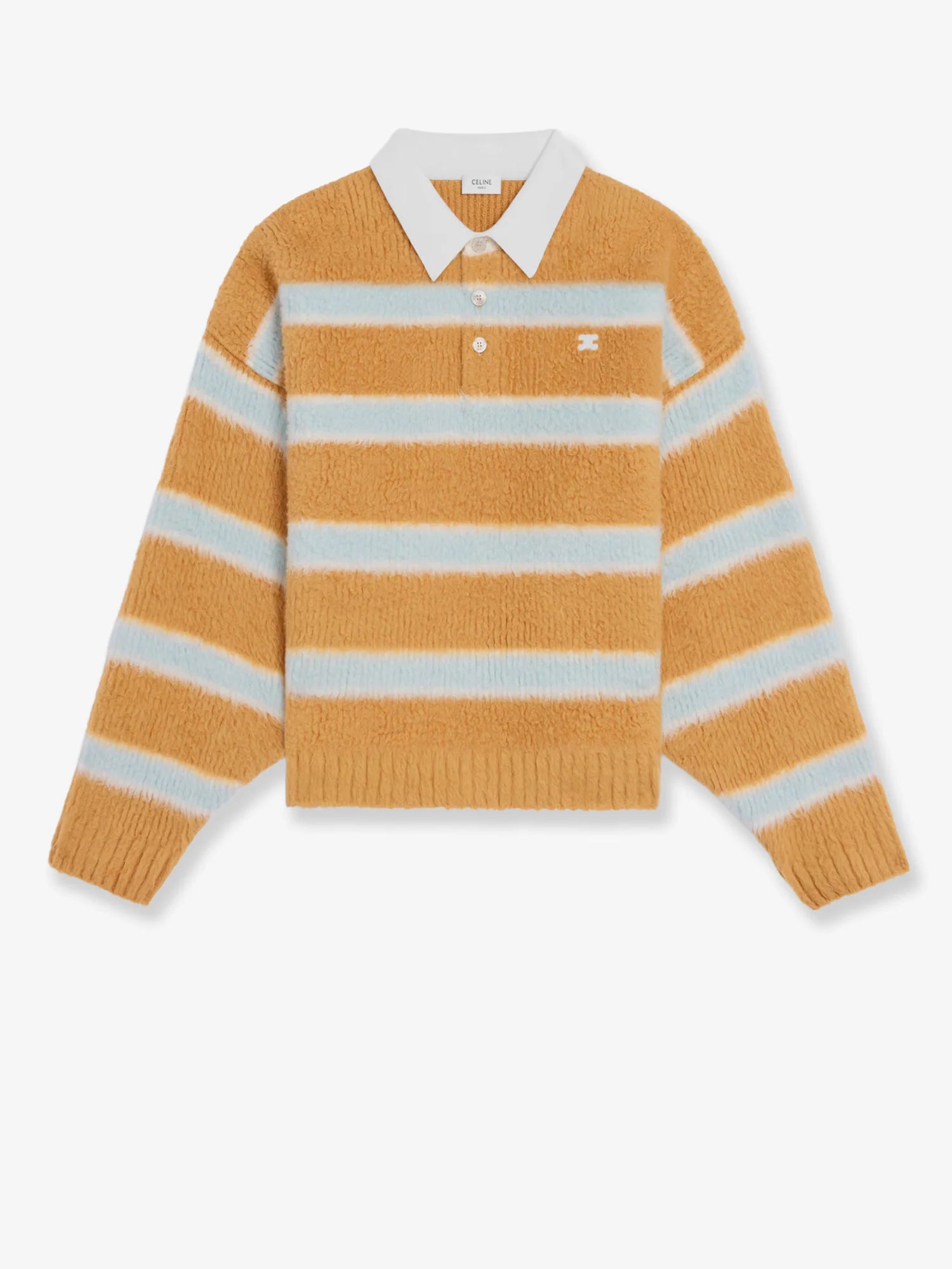 Cotton blend polo shirt