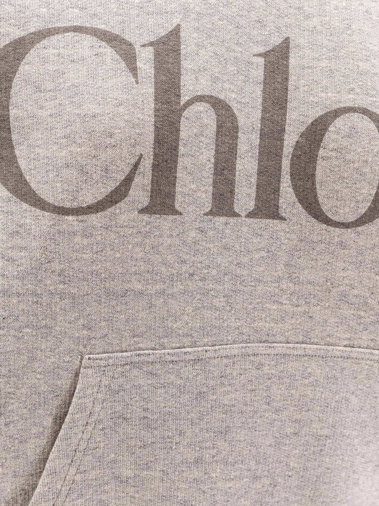 Cotton blend sweatshirt