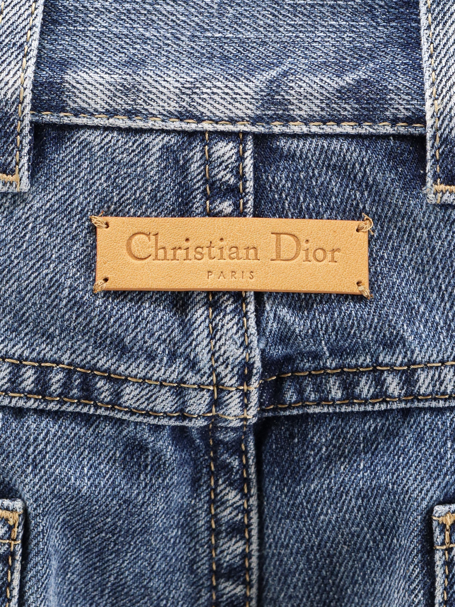 Regular Fit stone-washed denim jeans