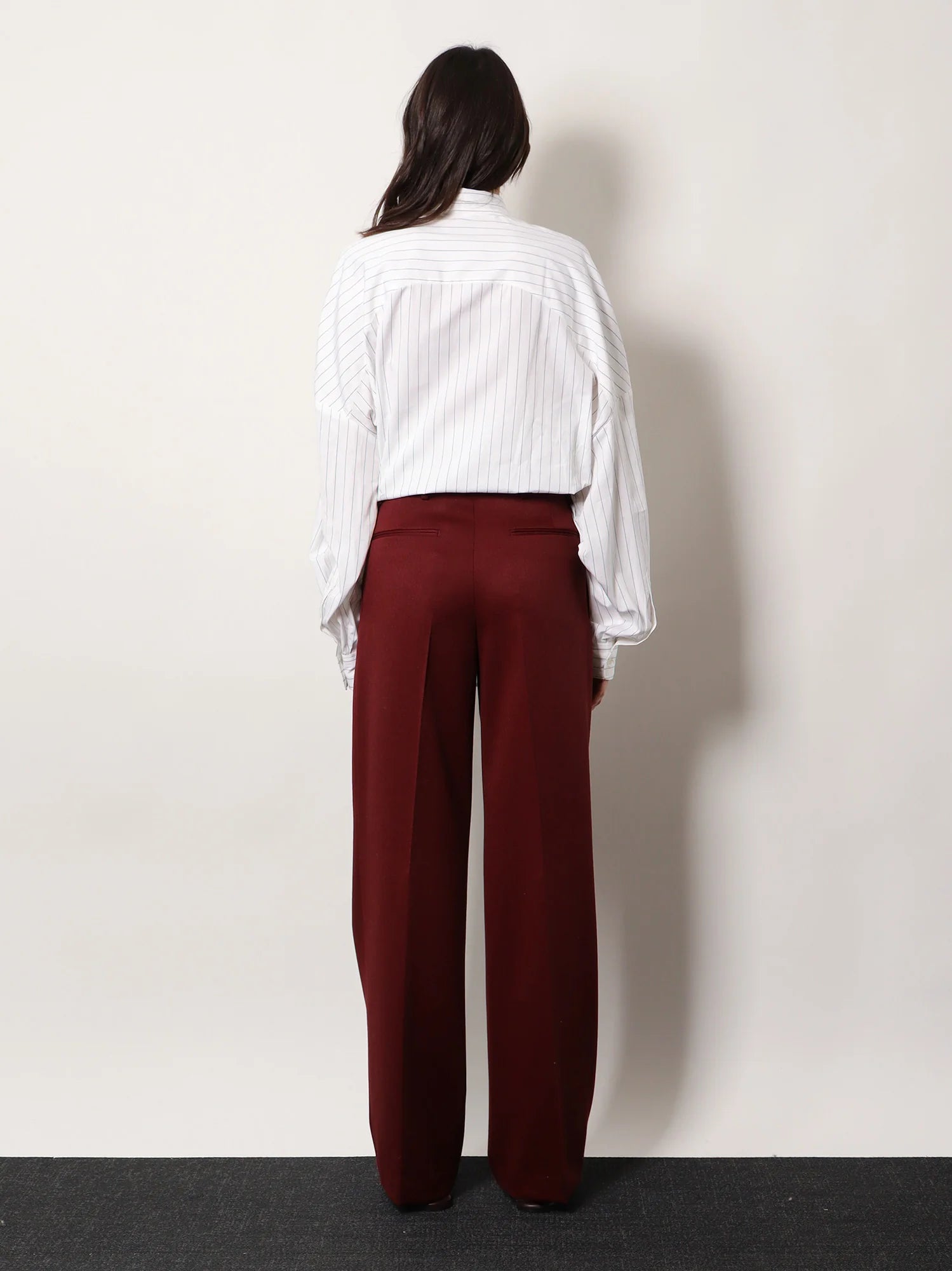 Portias wool trousers
