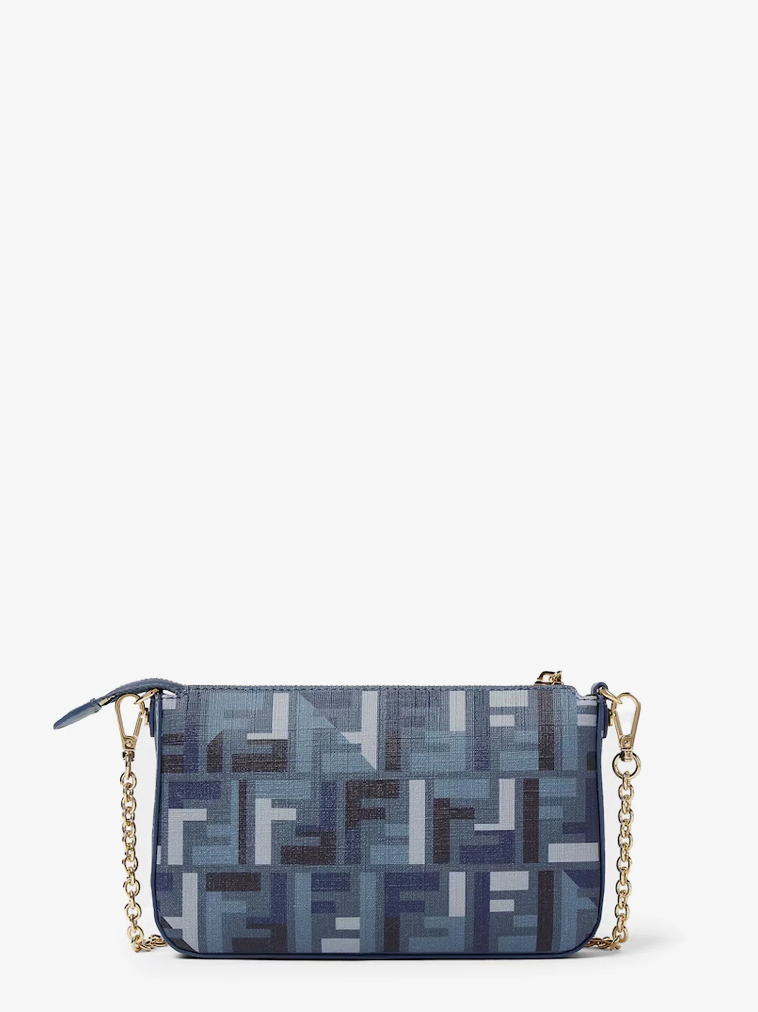 Pouch Baguette FF jacquard fabric shoulder bag