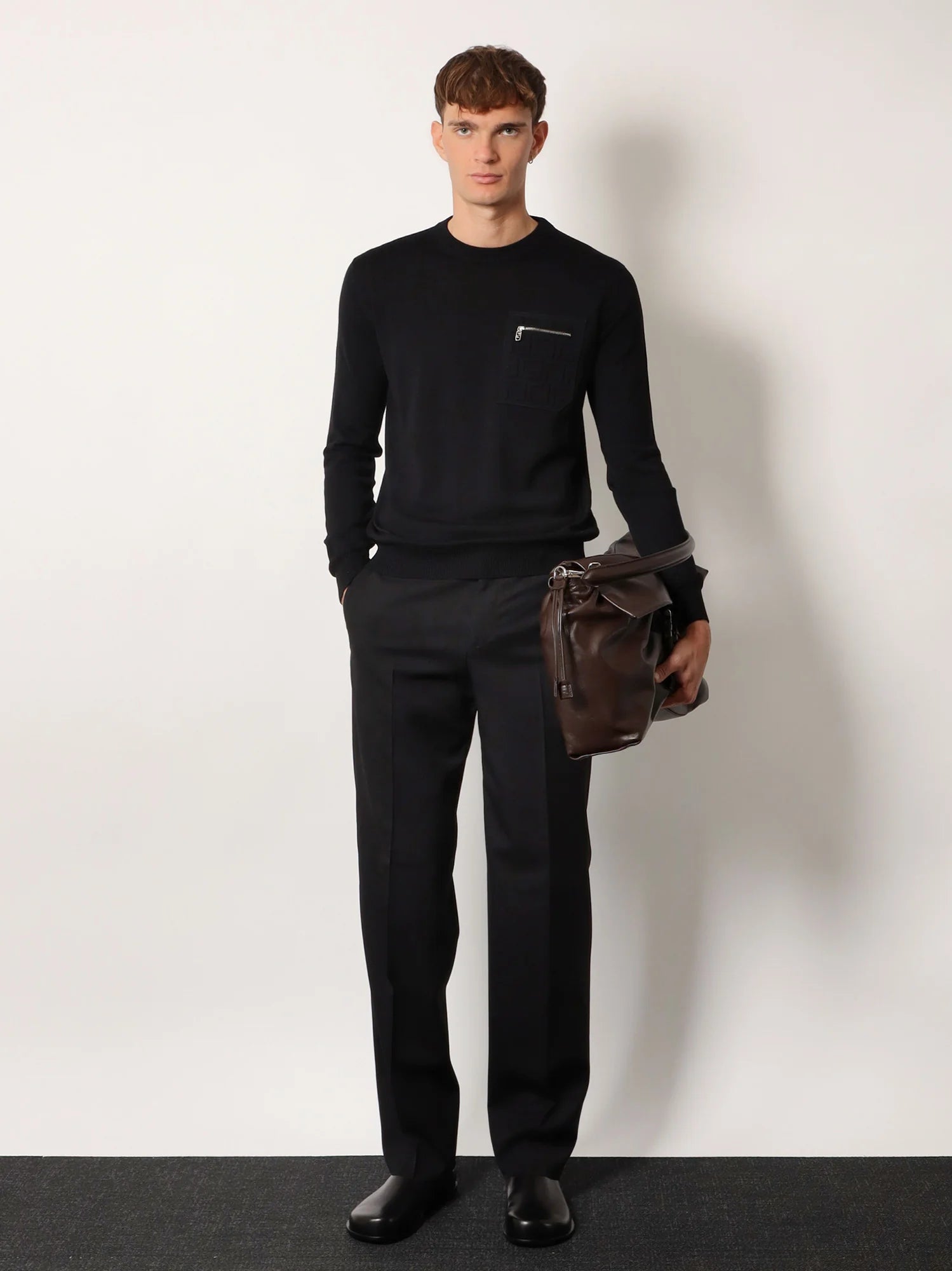 Virgin wool sweater