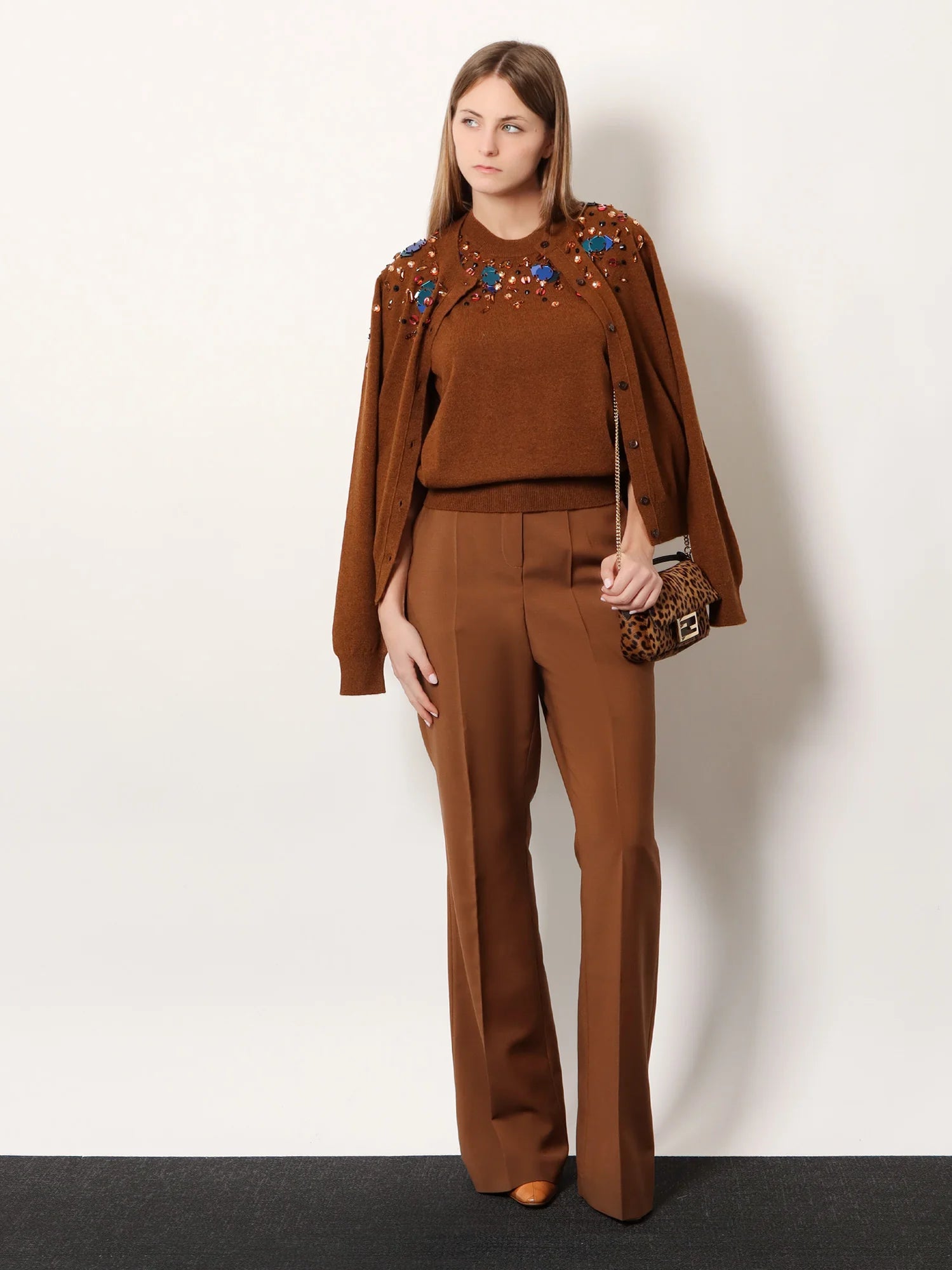 Wool and cashmere cardigan