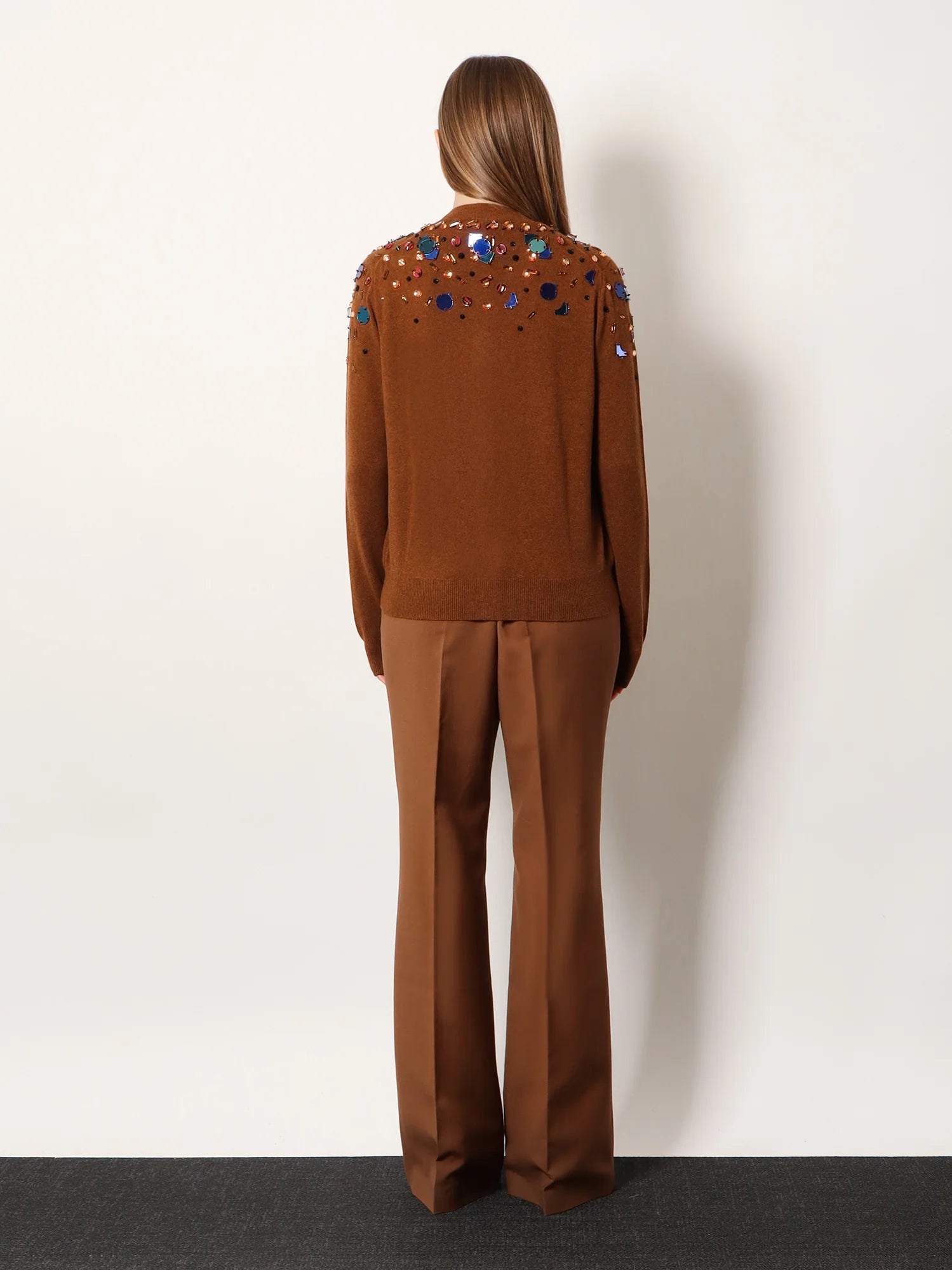 Wool and cashmere cardigan