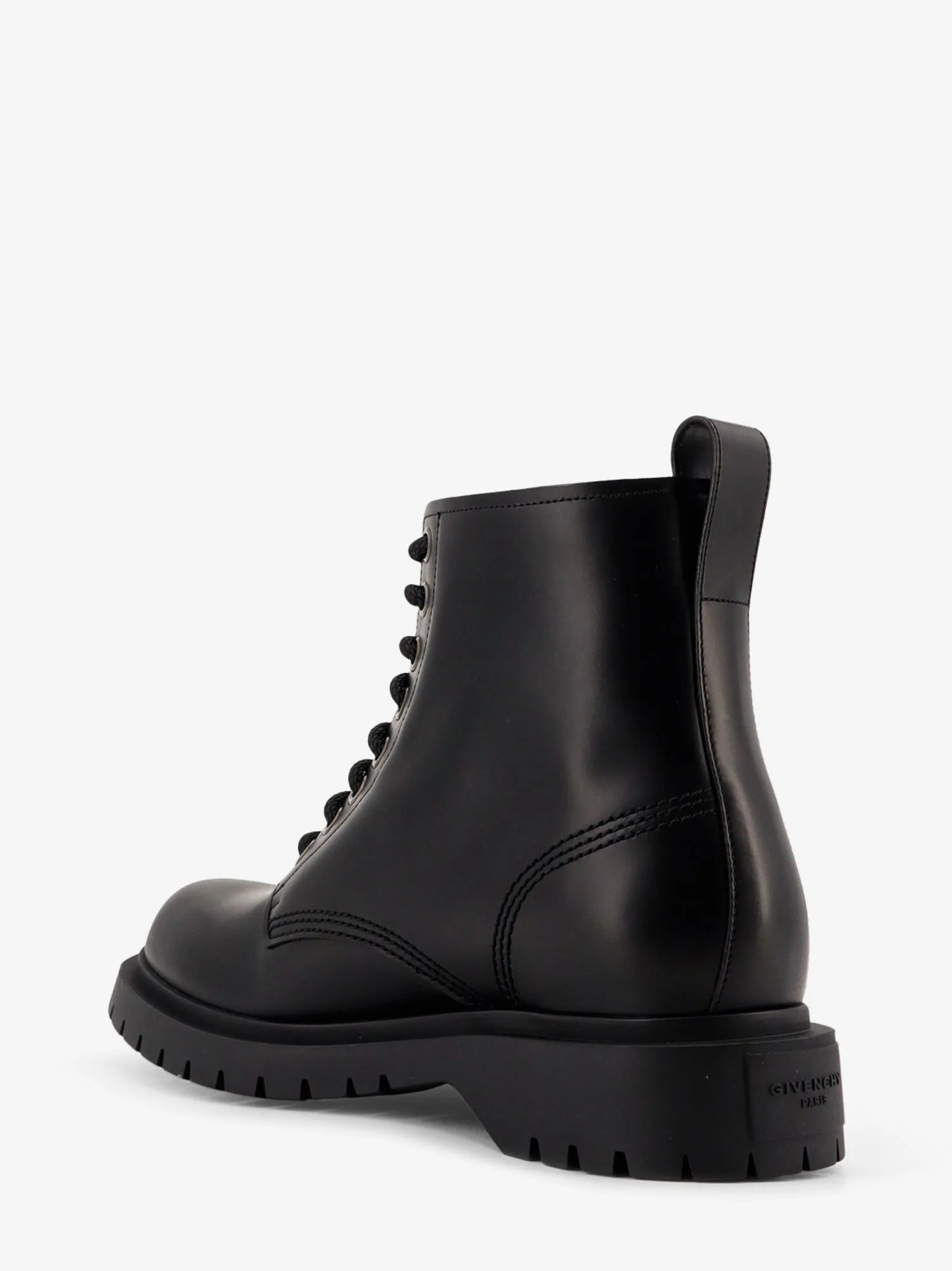 Leather ankle boots