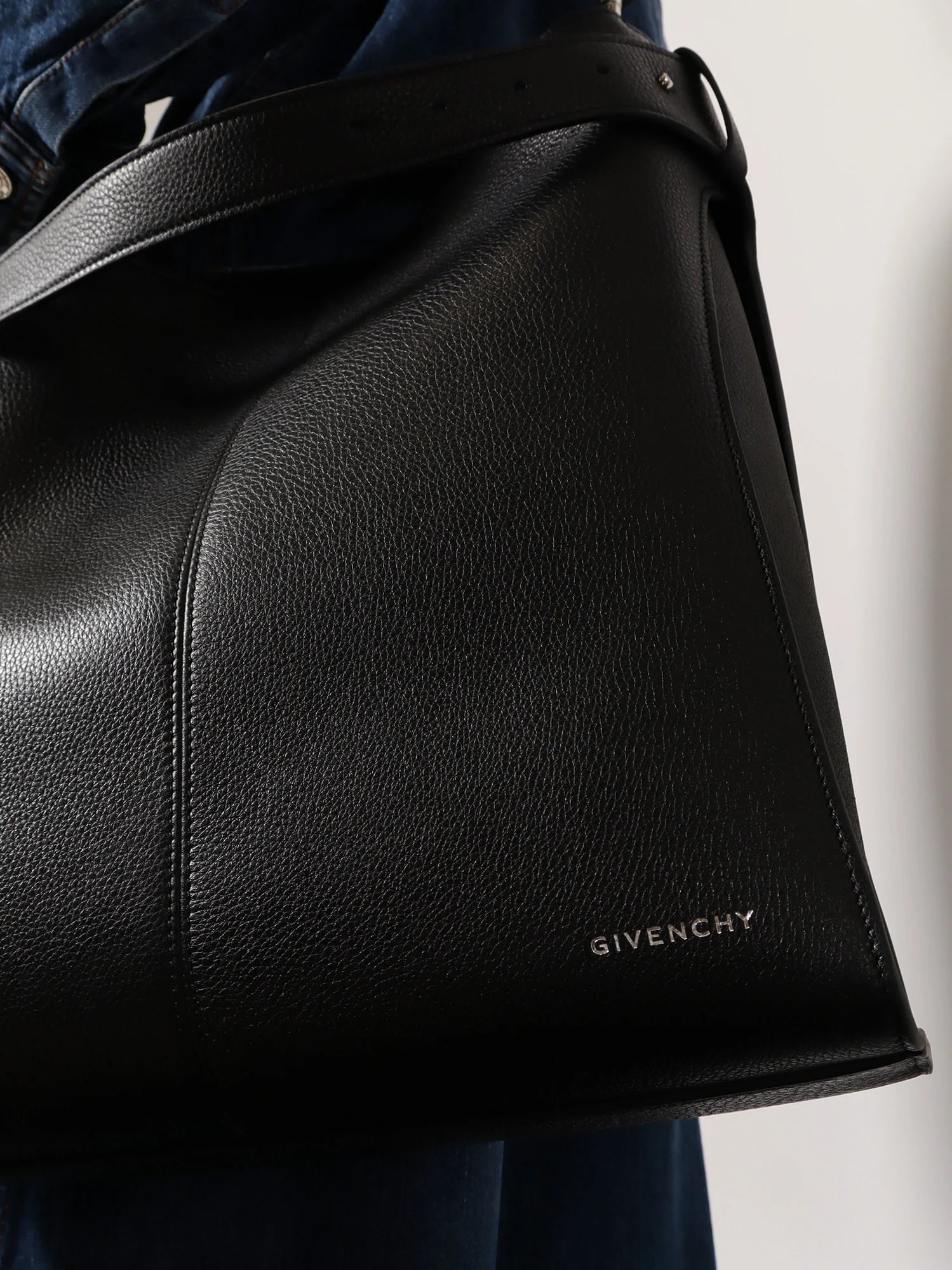 Belted Bag leather shoulder bag