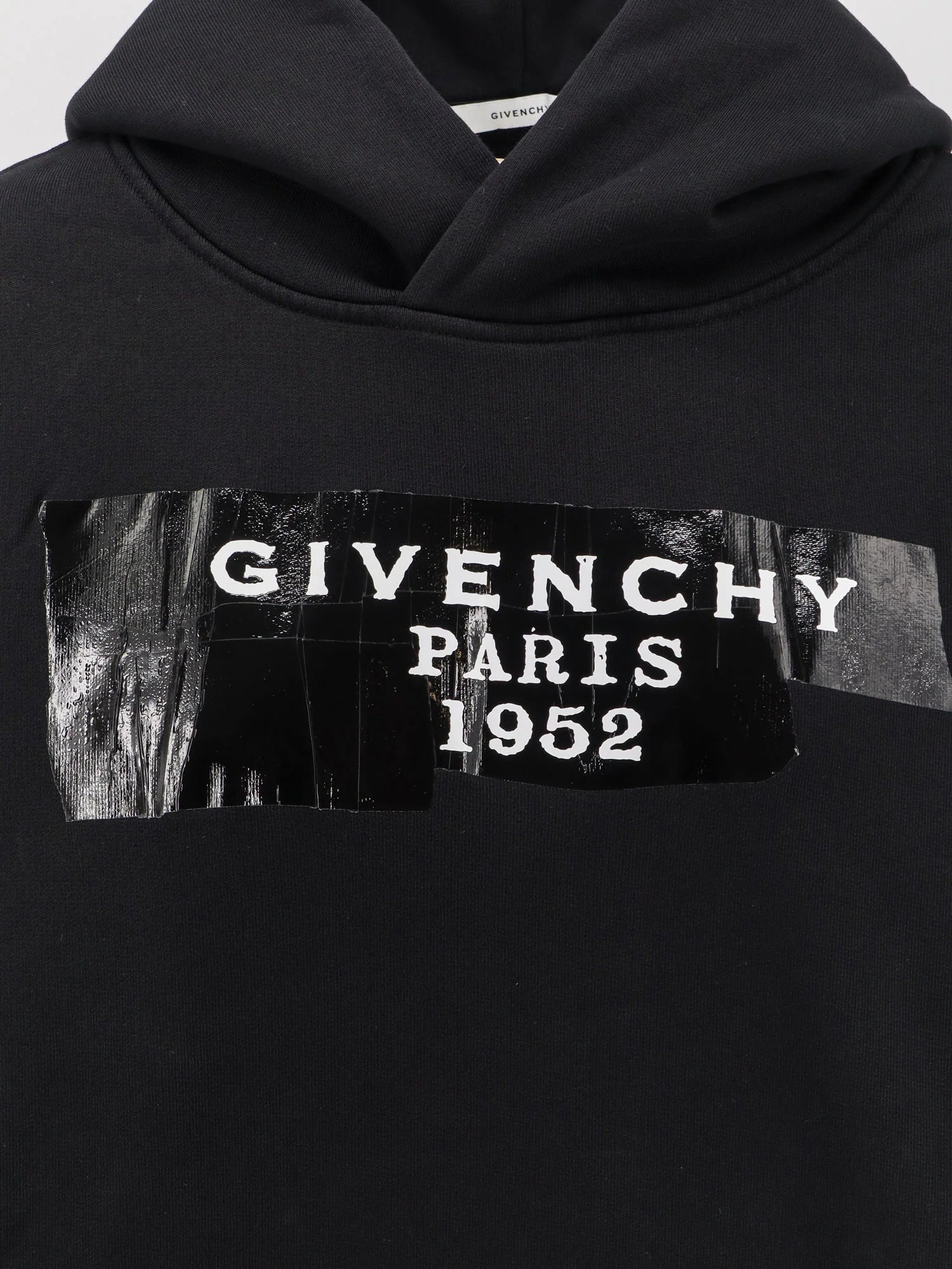 Cotton hooded sweatshirt