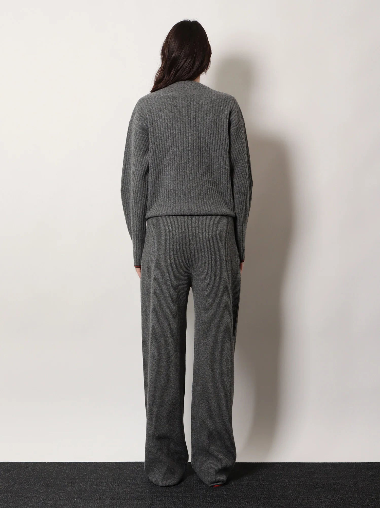 Stretch wool trousers