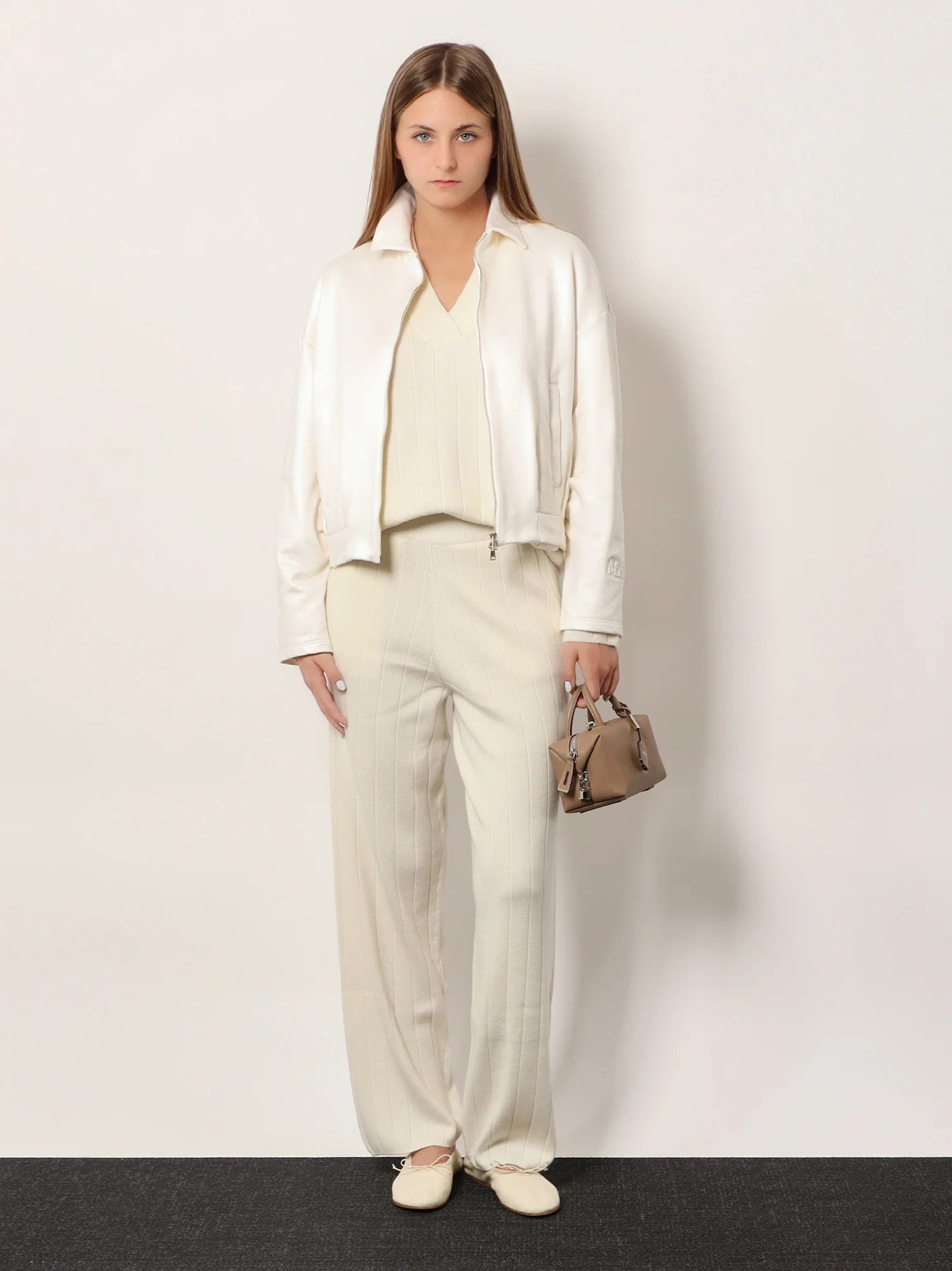 Jardin cashmere trousers
