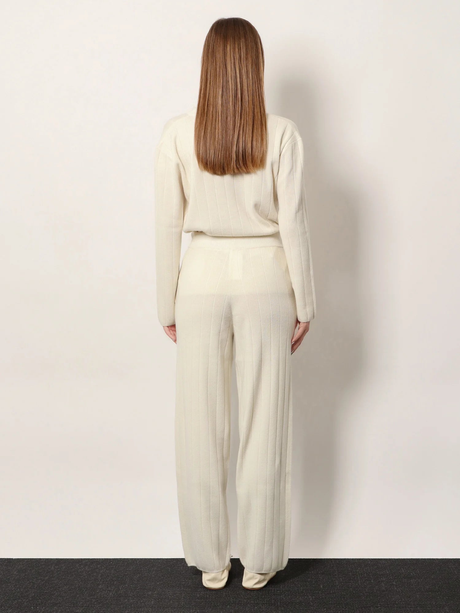 Jardin cashmere trousers