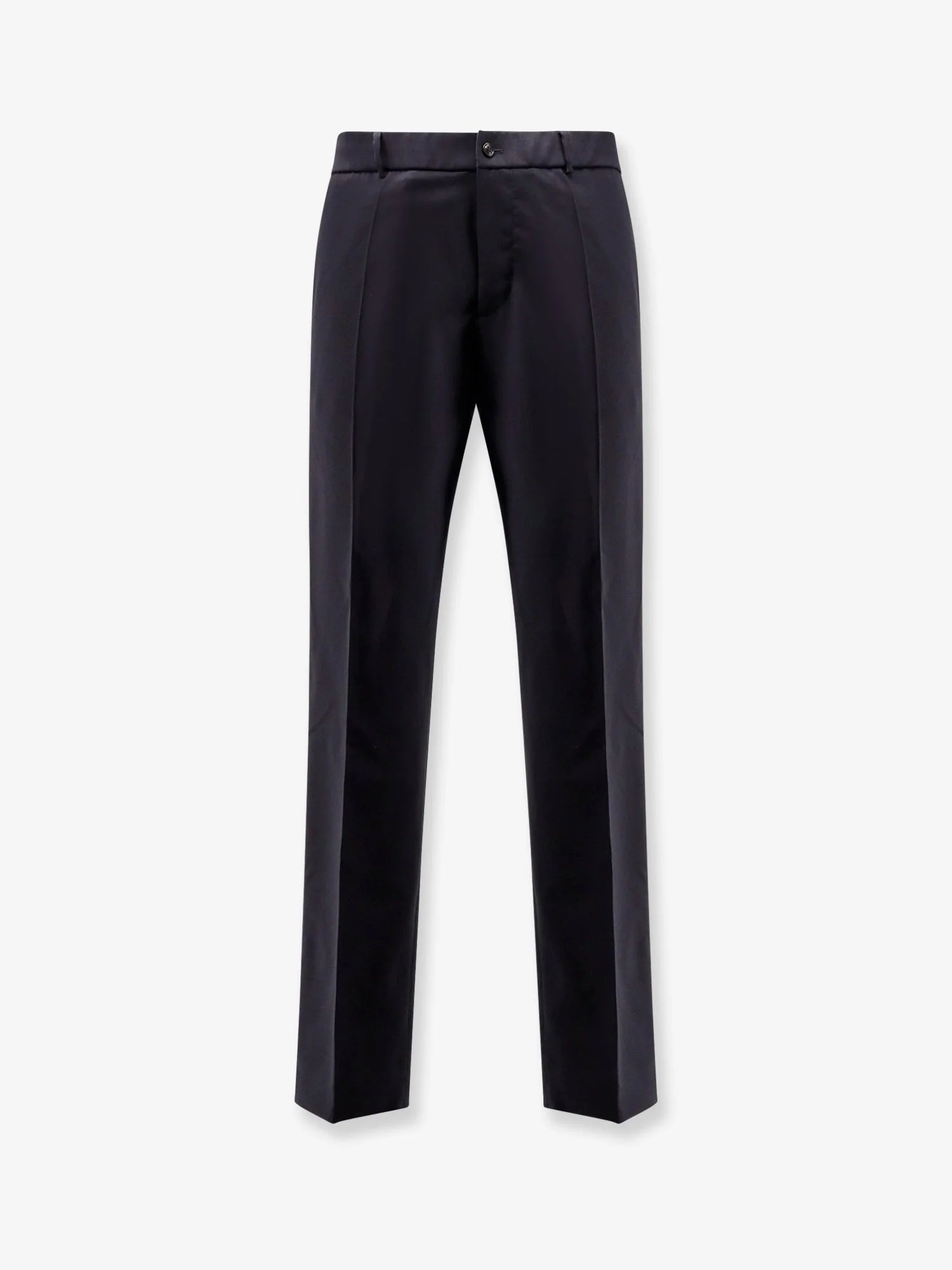 Wool blend trousers