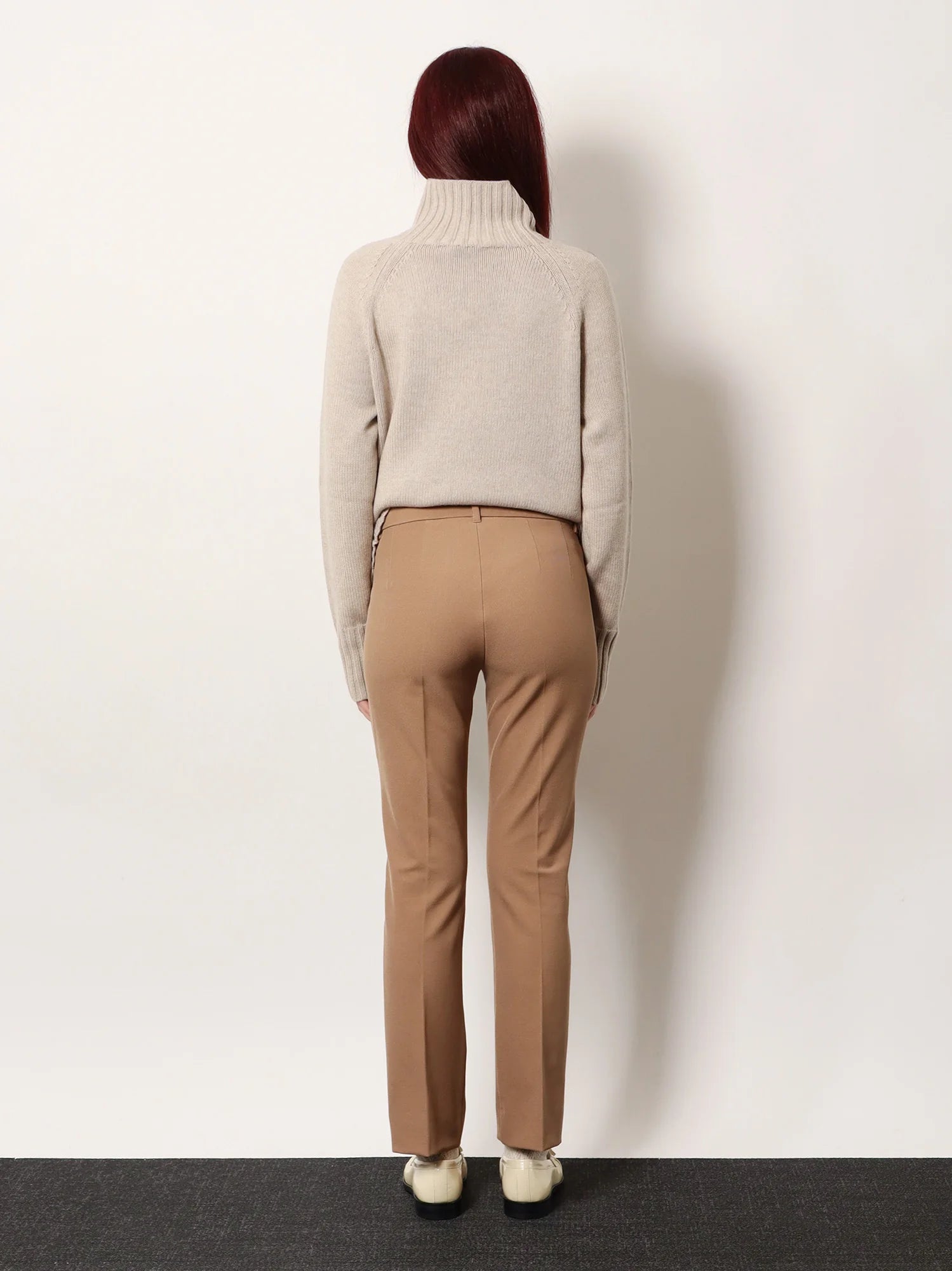 Umanita cotton blend trousers