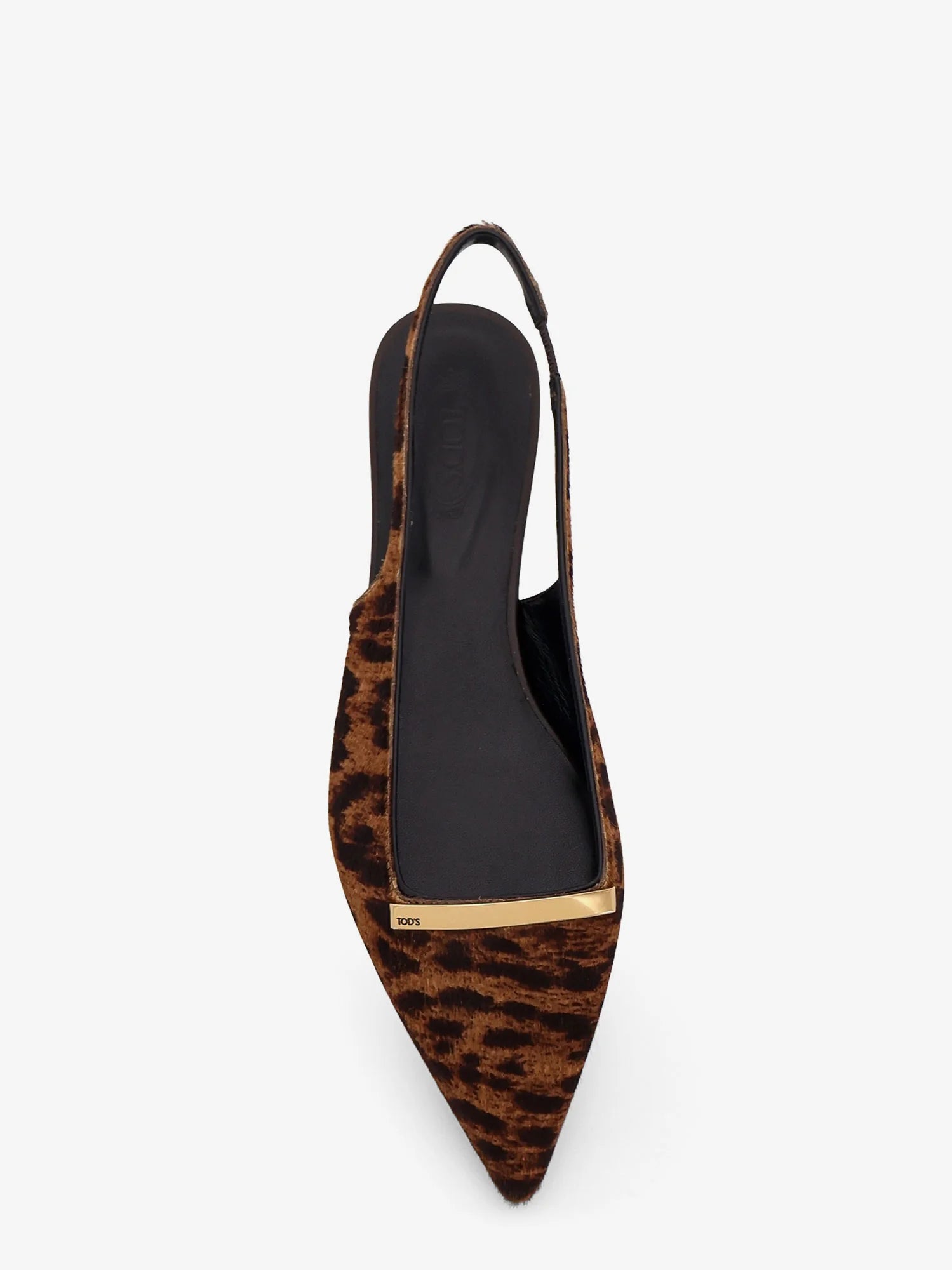 Ponyskin ballerinas