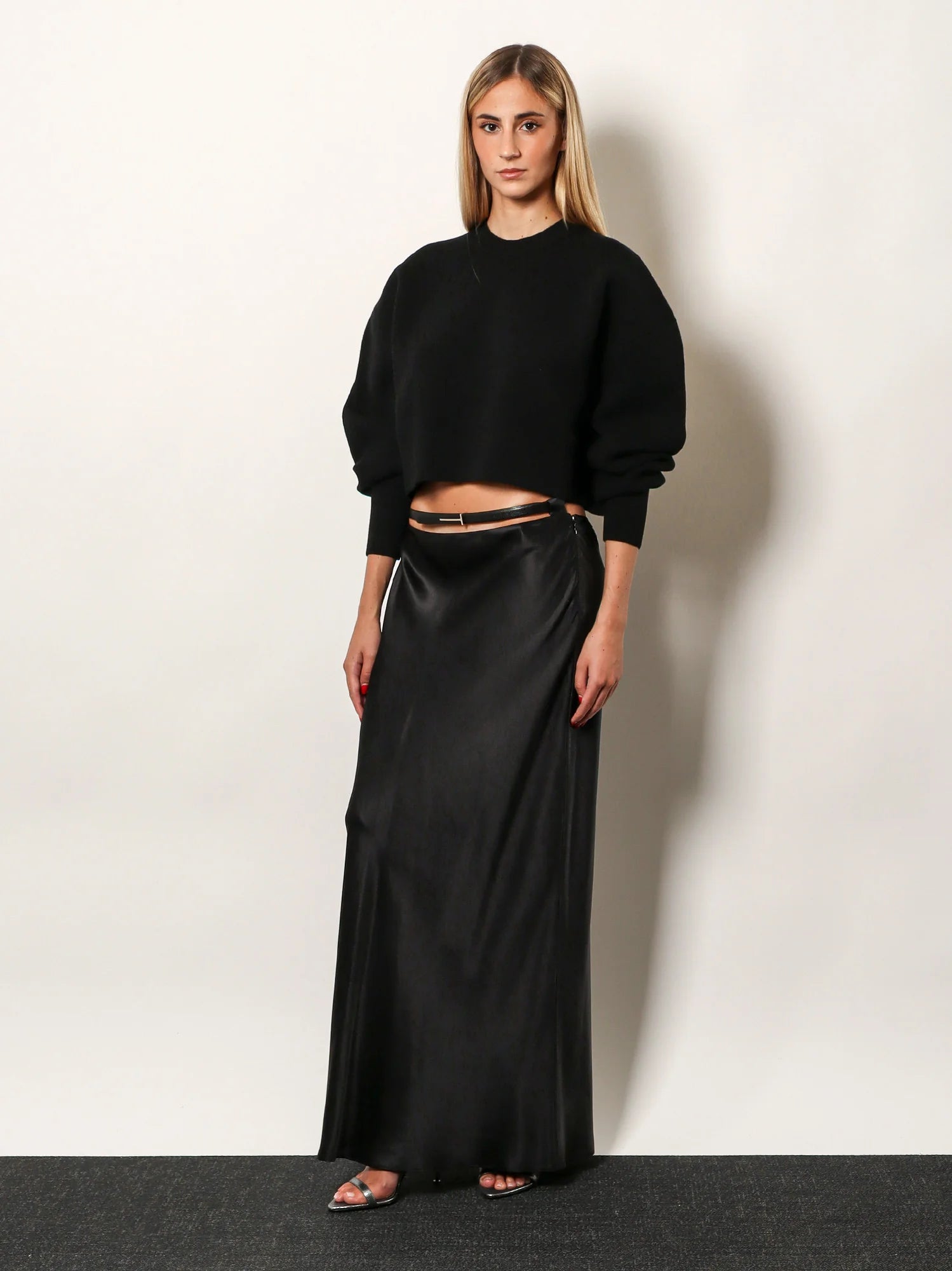 Wool and cashmre sweater
