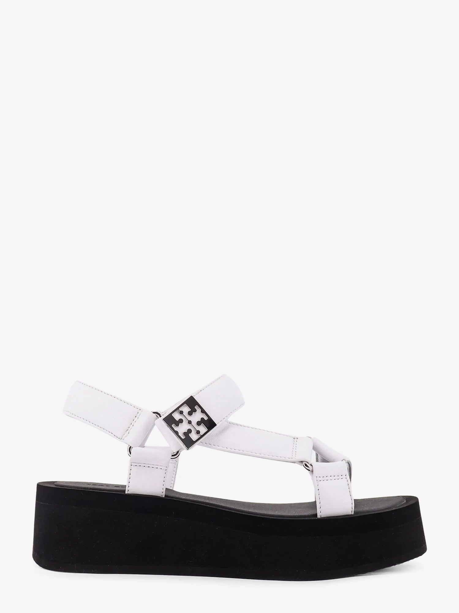Mellow leather wedge sandals