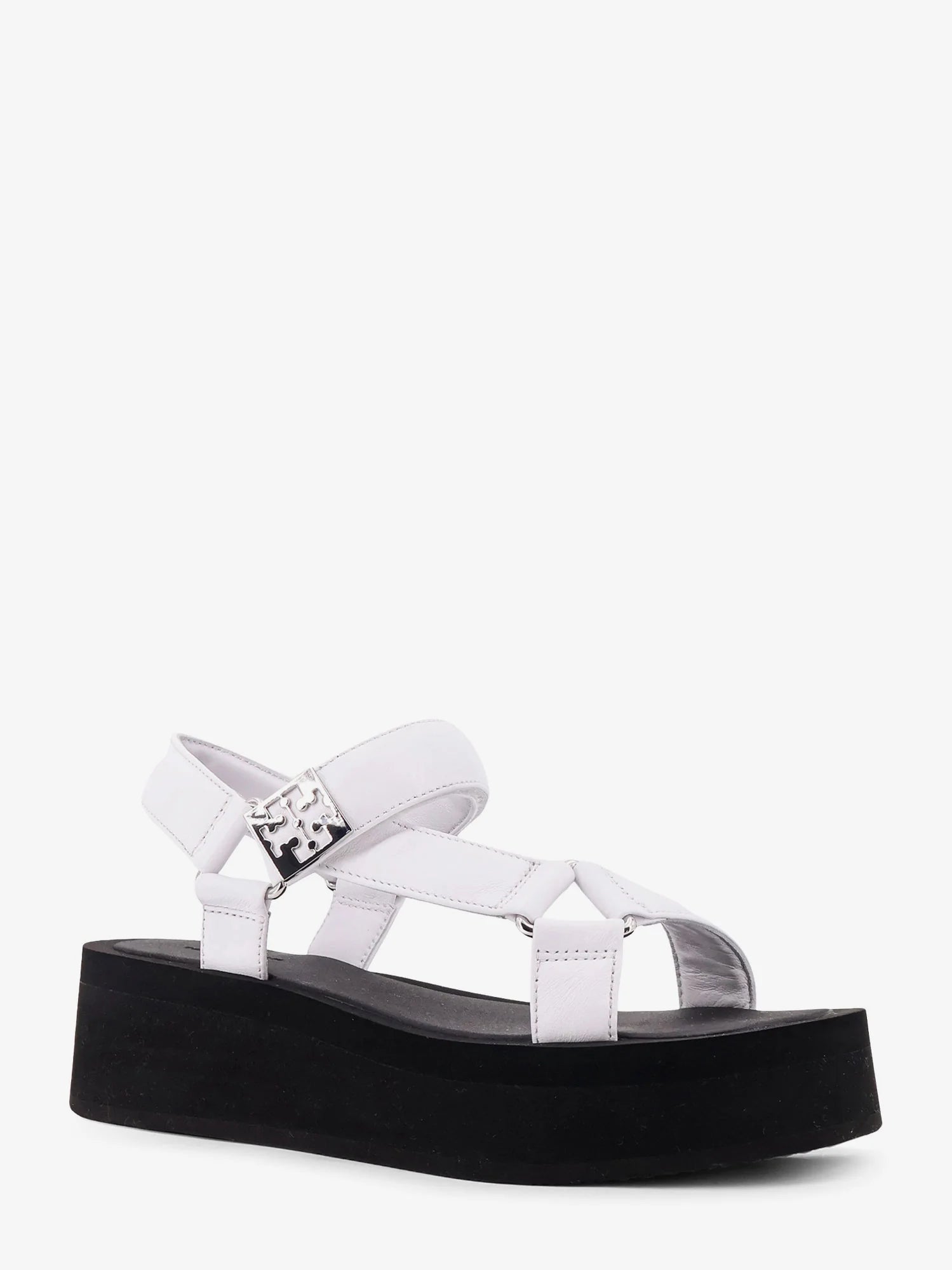 Mellow leather wedge sandals