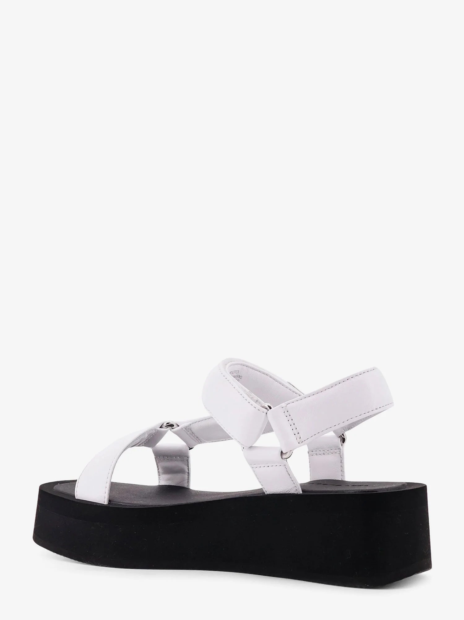 Mellow leather wedge sandals