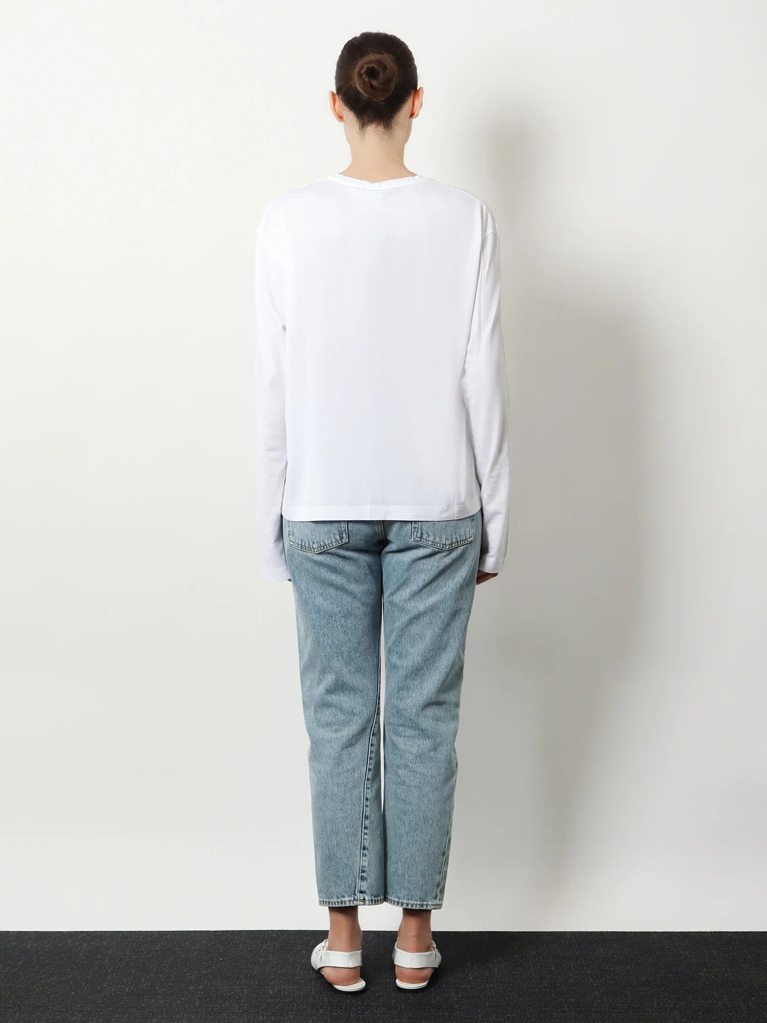 Classic Long-Sleeve lyocell and cotton T-shirt