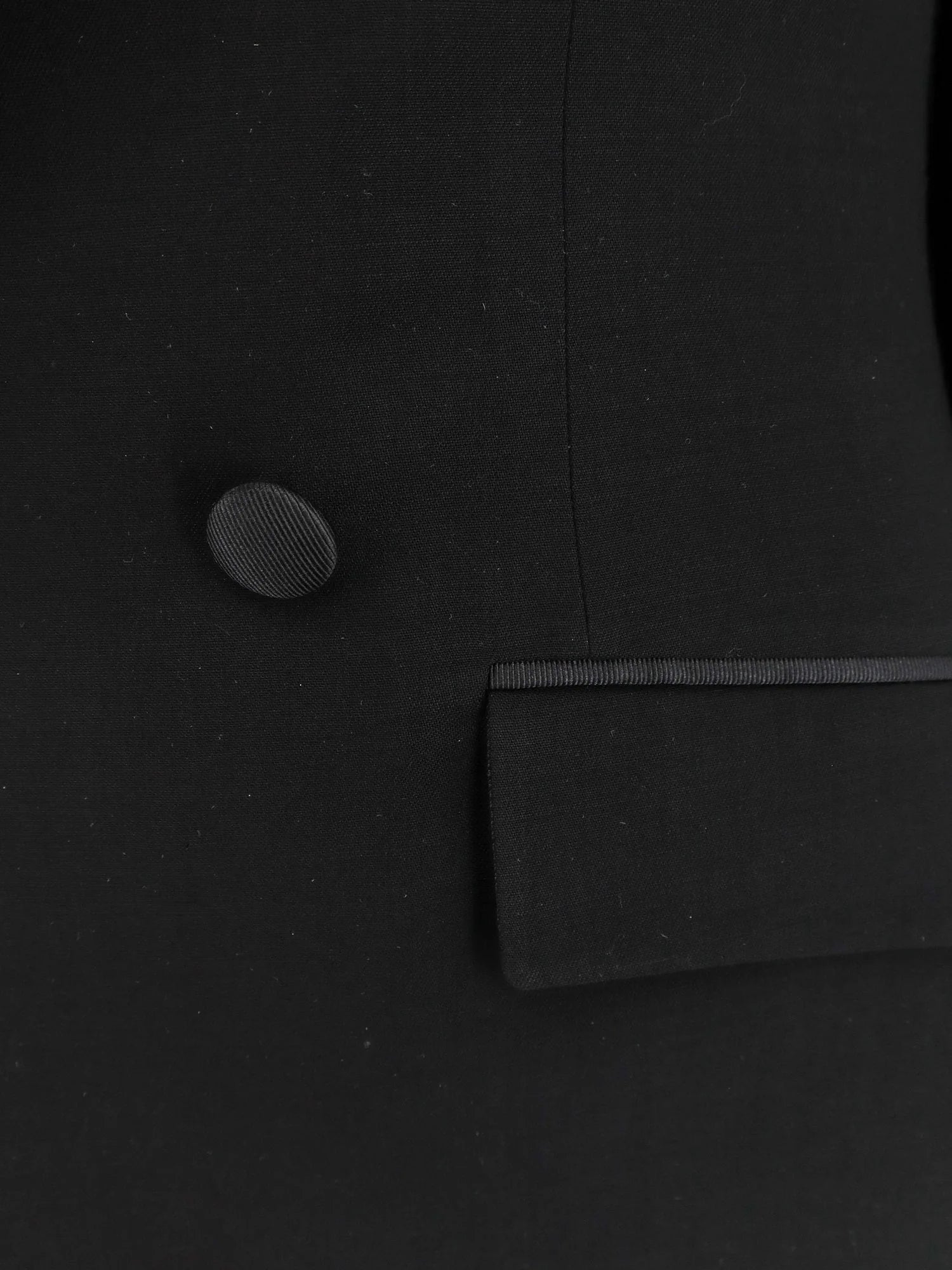 Bar virgin wool tuxedo blazer