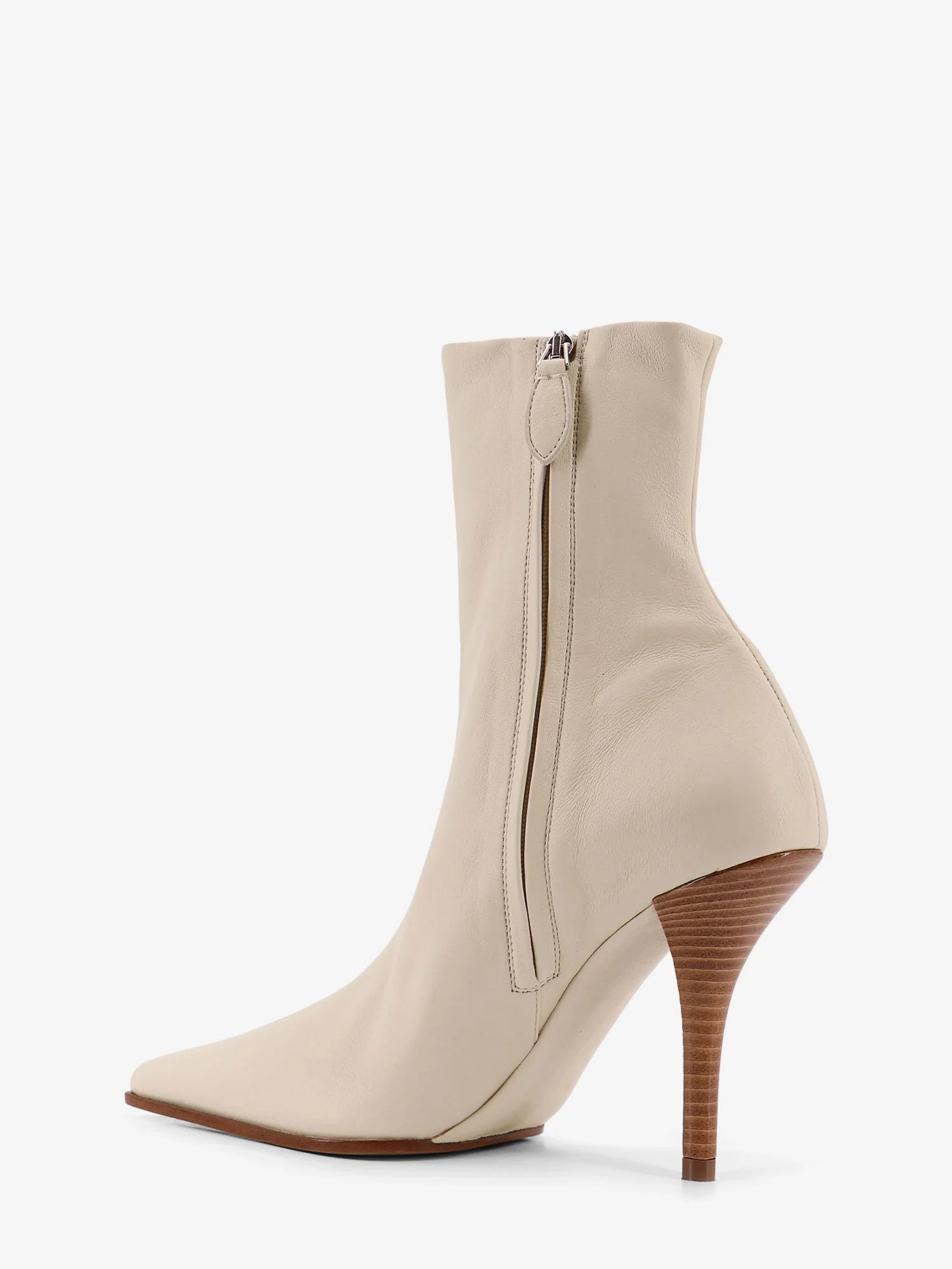 Leather boots