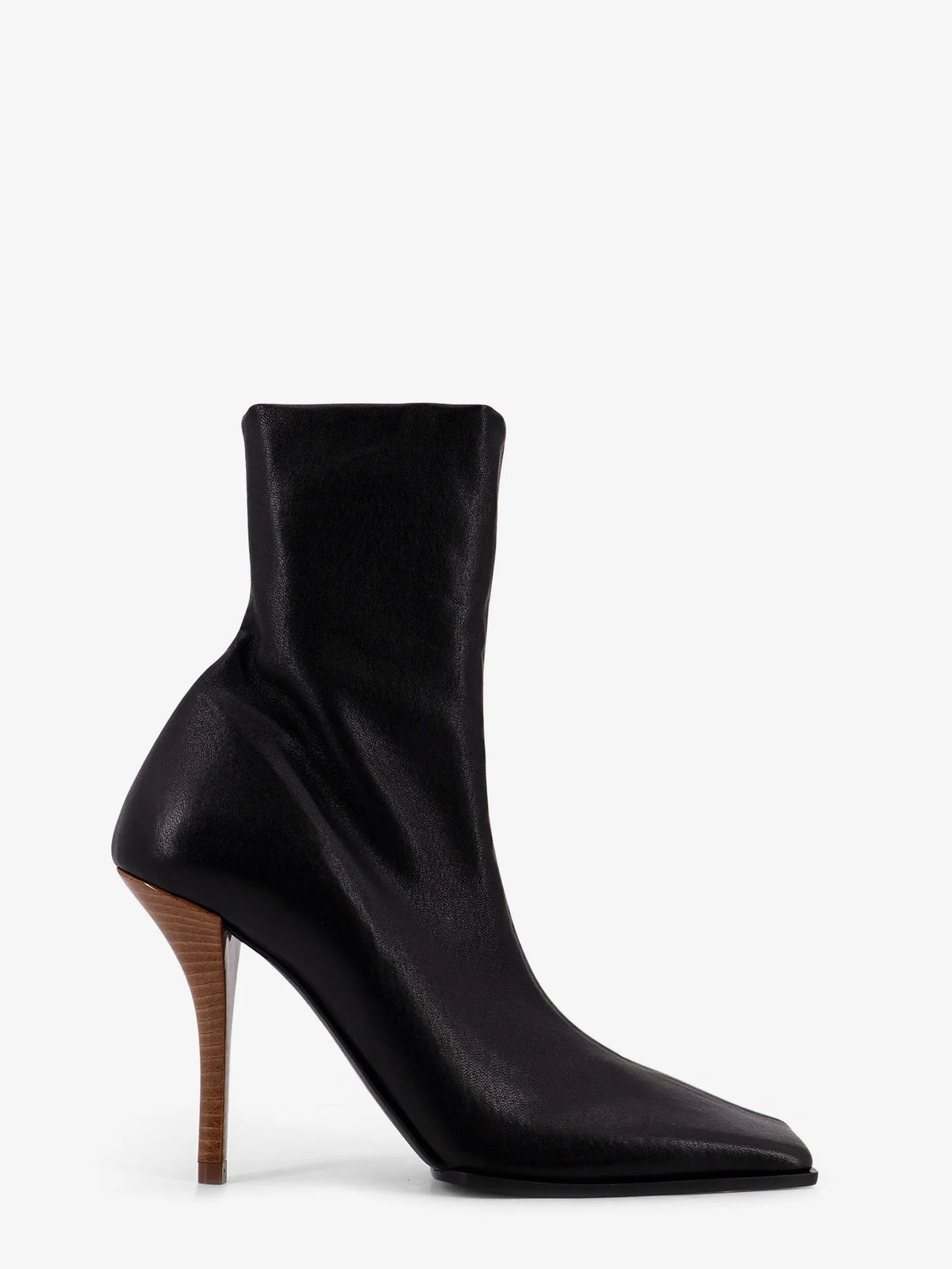 Leather boots