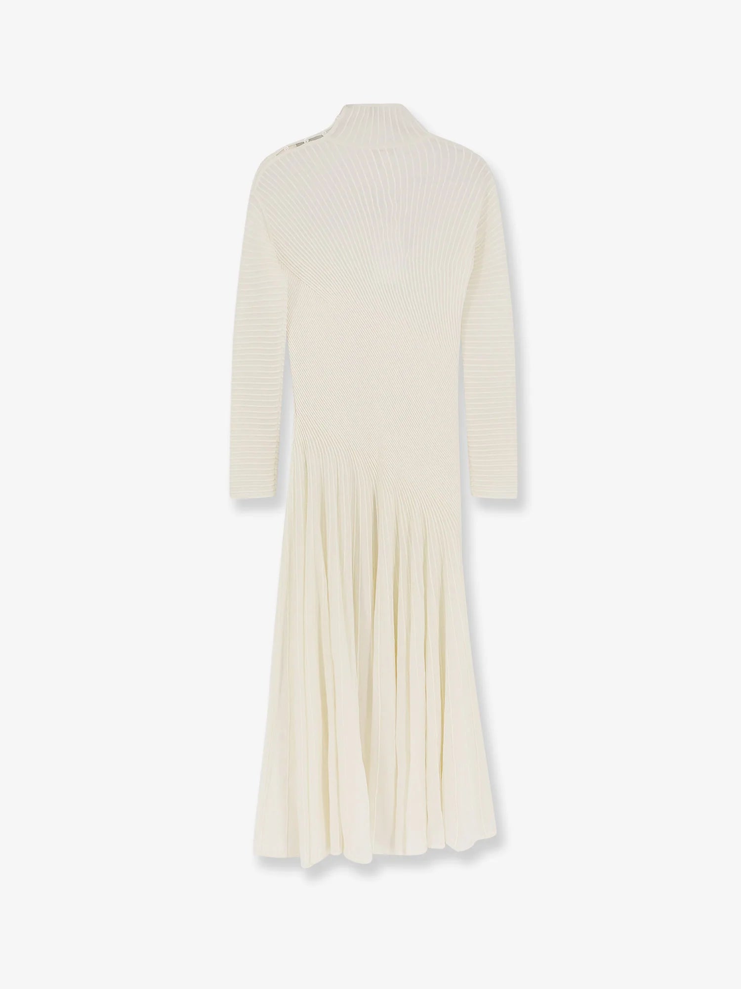 Long wool dress