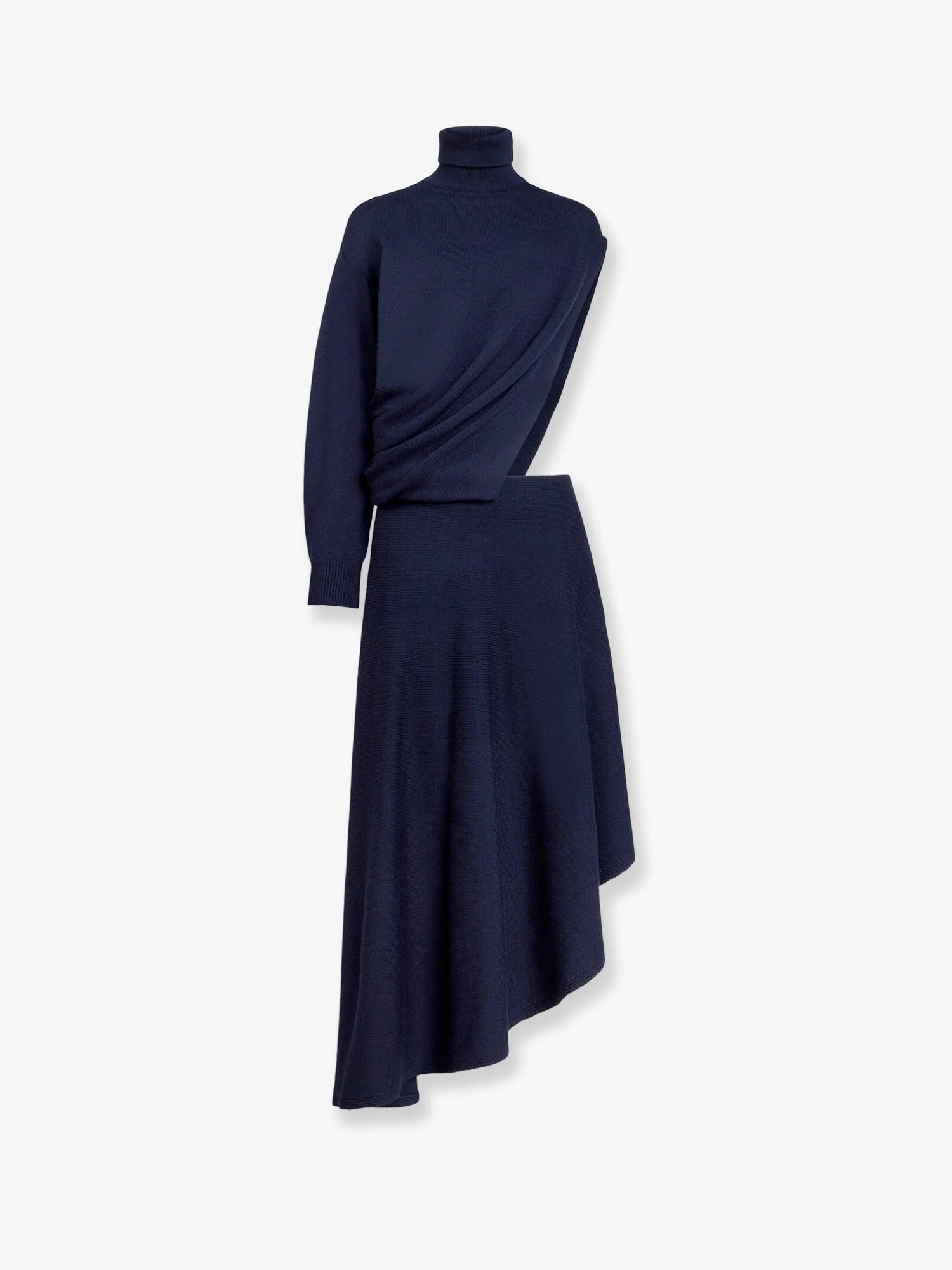 Cut-Out virgin wool dress