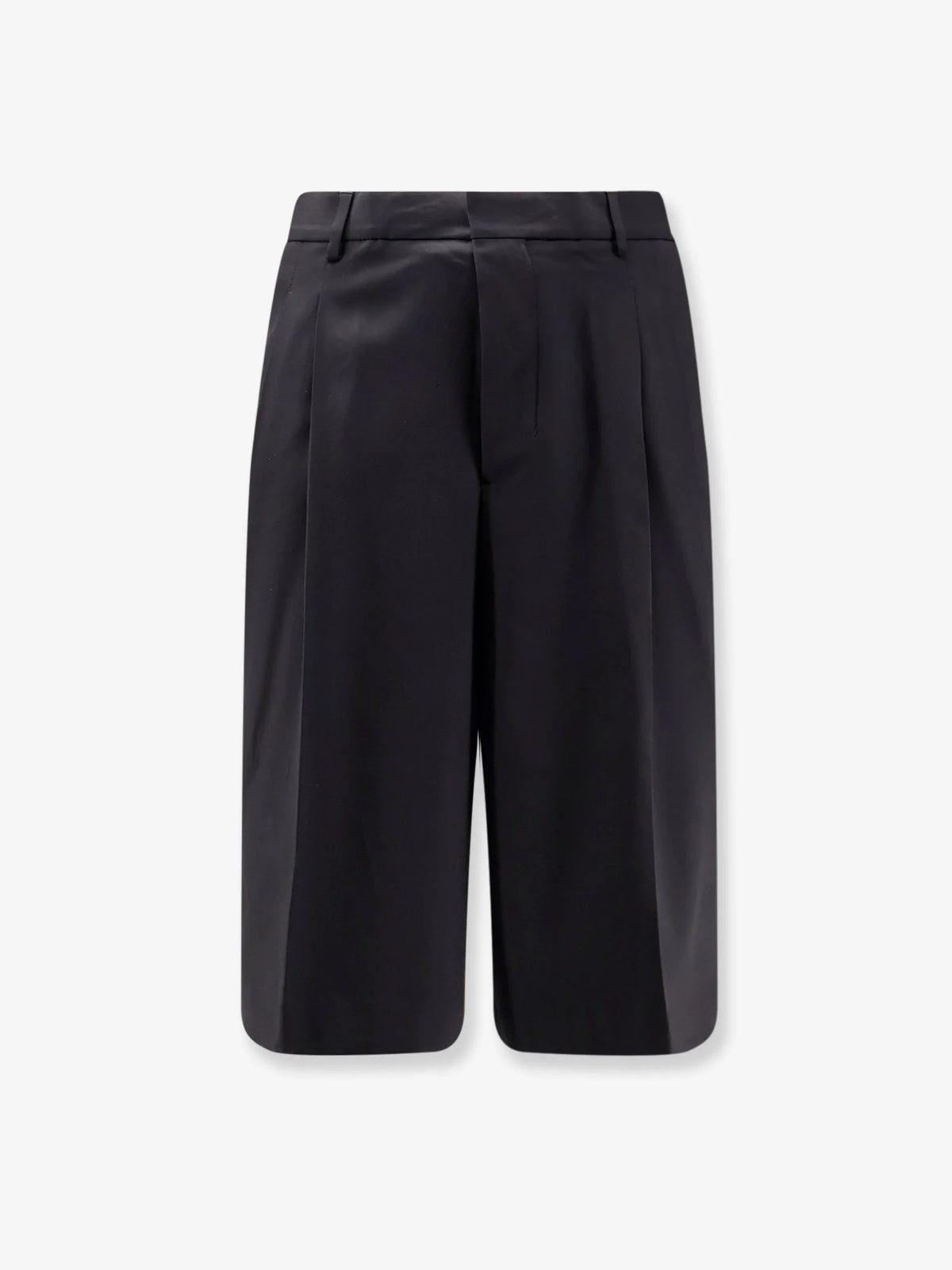 Virgin wool shorts