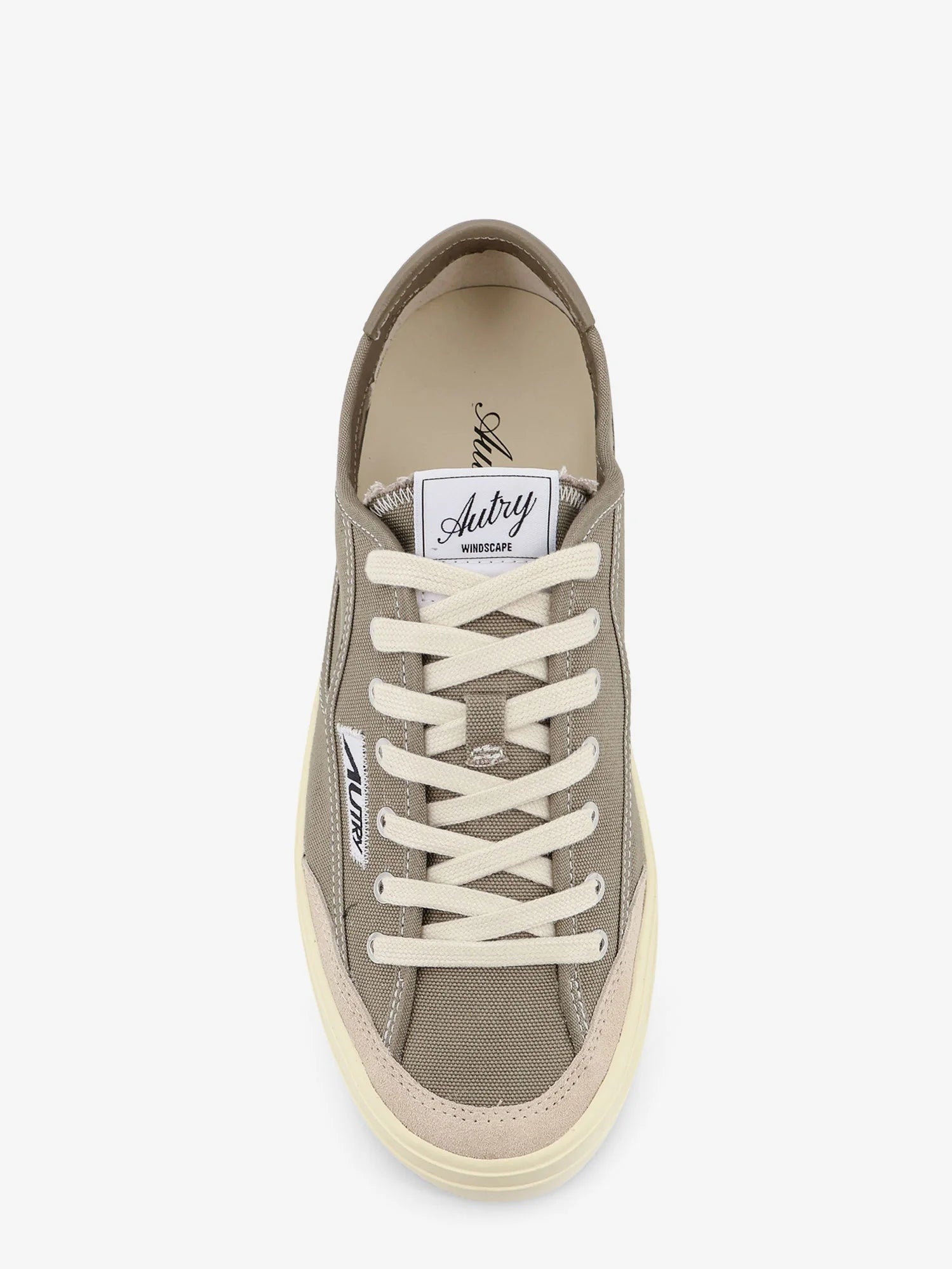 Windscape canvas sneakers with side logo label