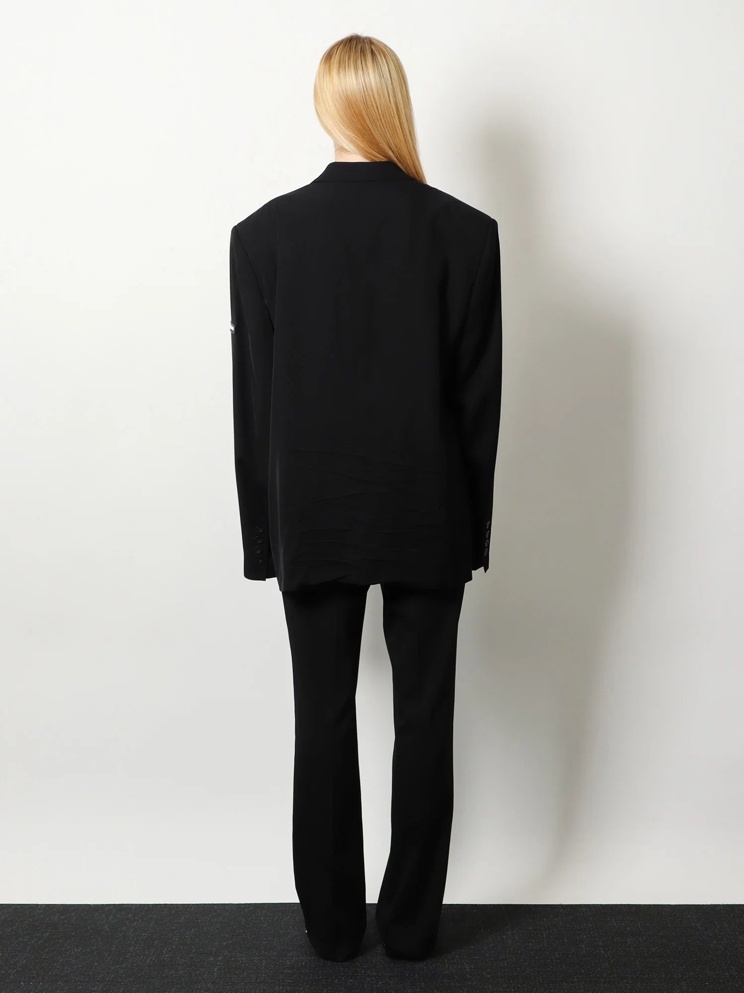 Washed SB viscose blazer
