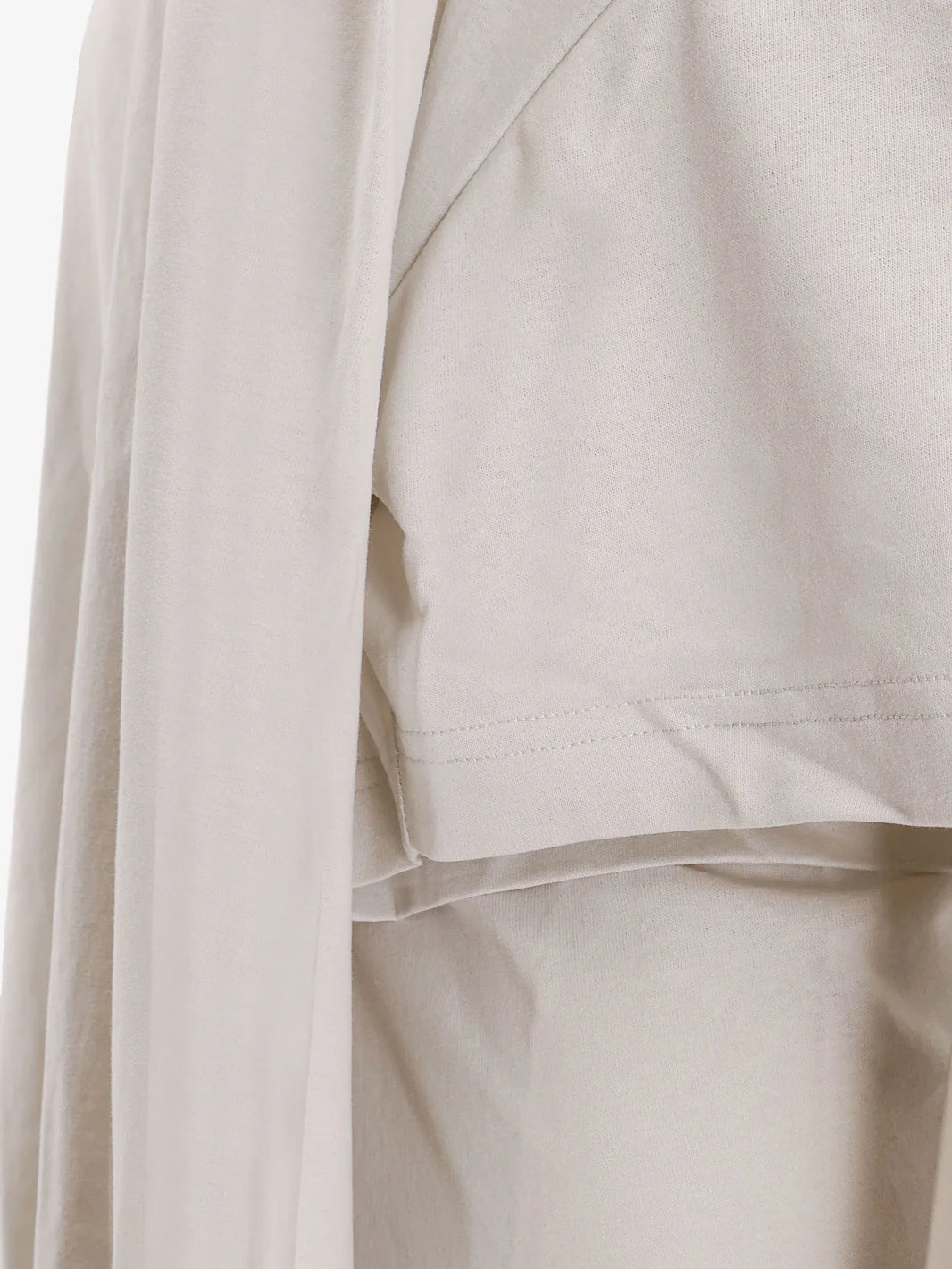 Cotton jersey Semi fitted short dress